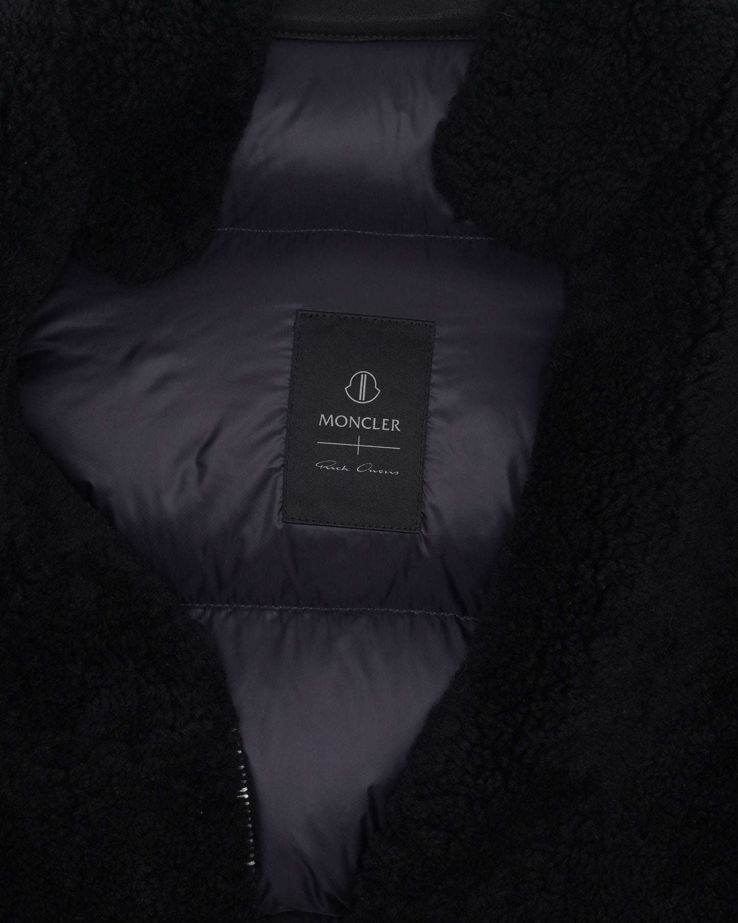 Genius Rick Owens Shearling Puffer Jacket