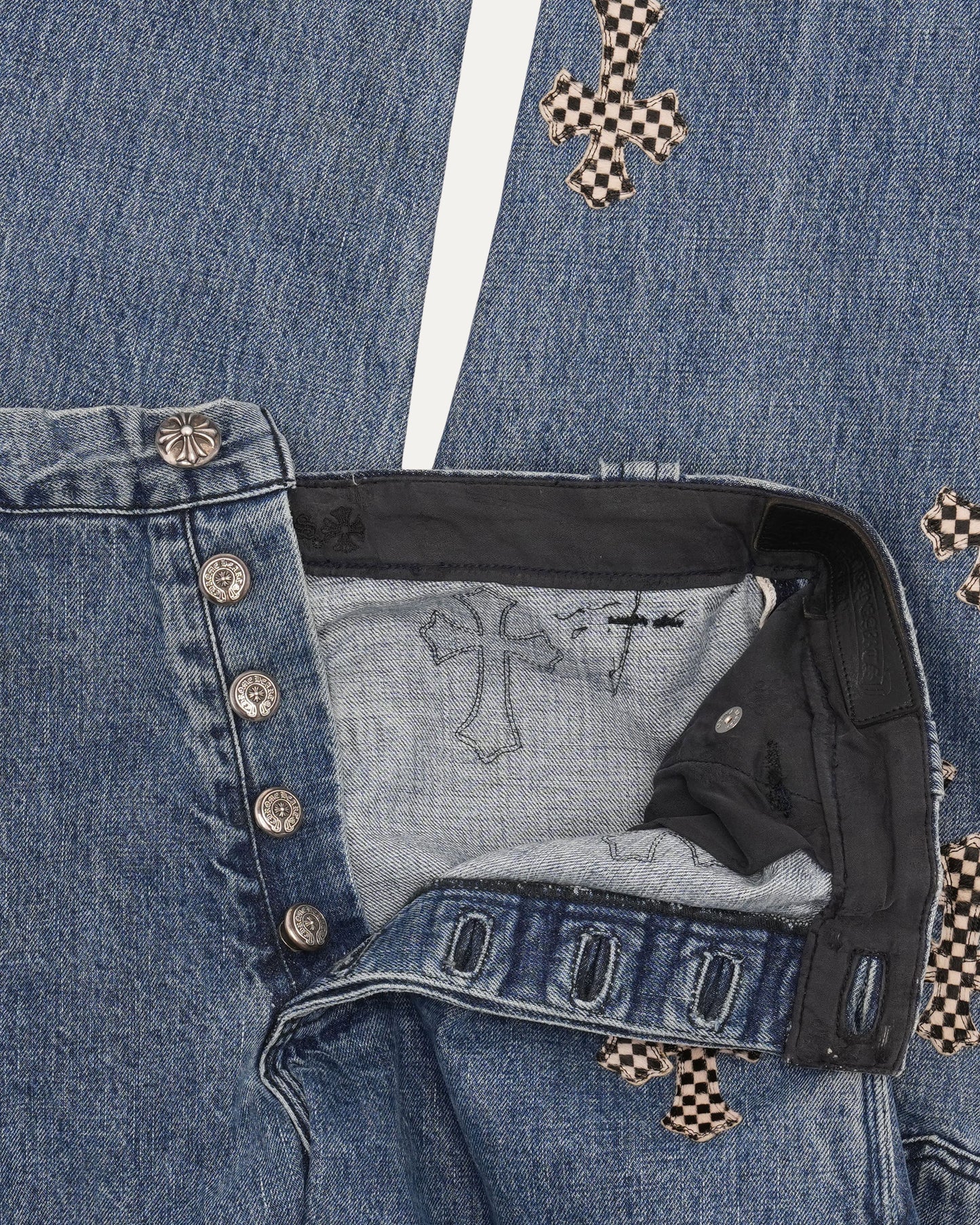 Turbo Diesel Cross Patch Carpenter Jeans