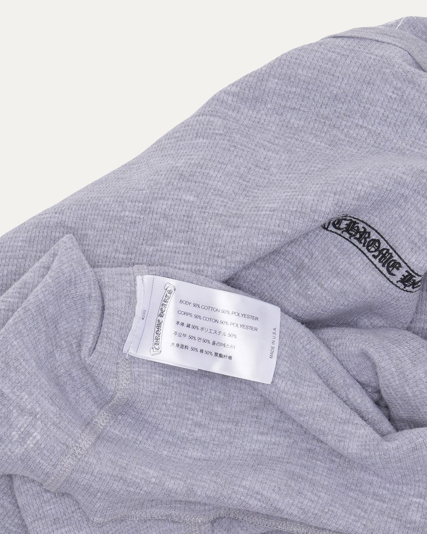 Spellout Thermal Long Sleeve T-Shirt