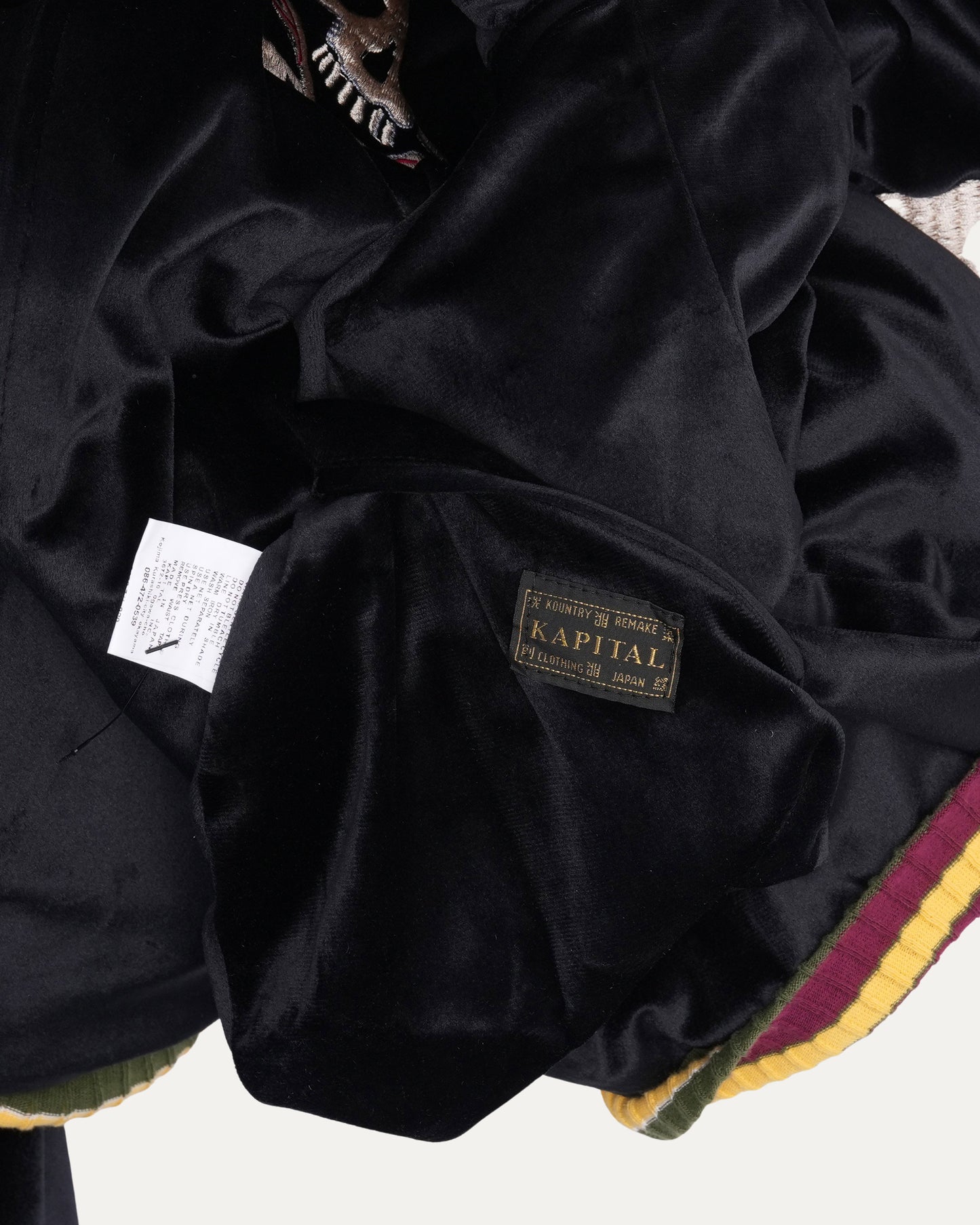 Velveteen Embroidered Souvenir Jacket