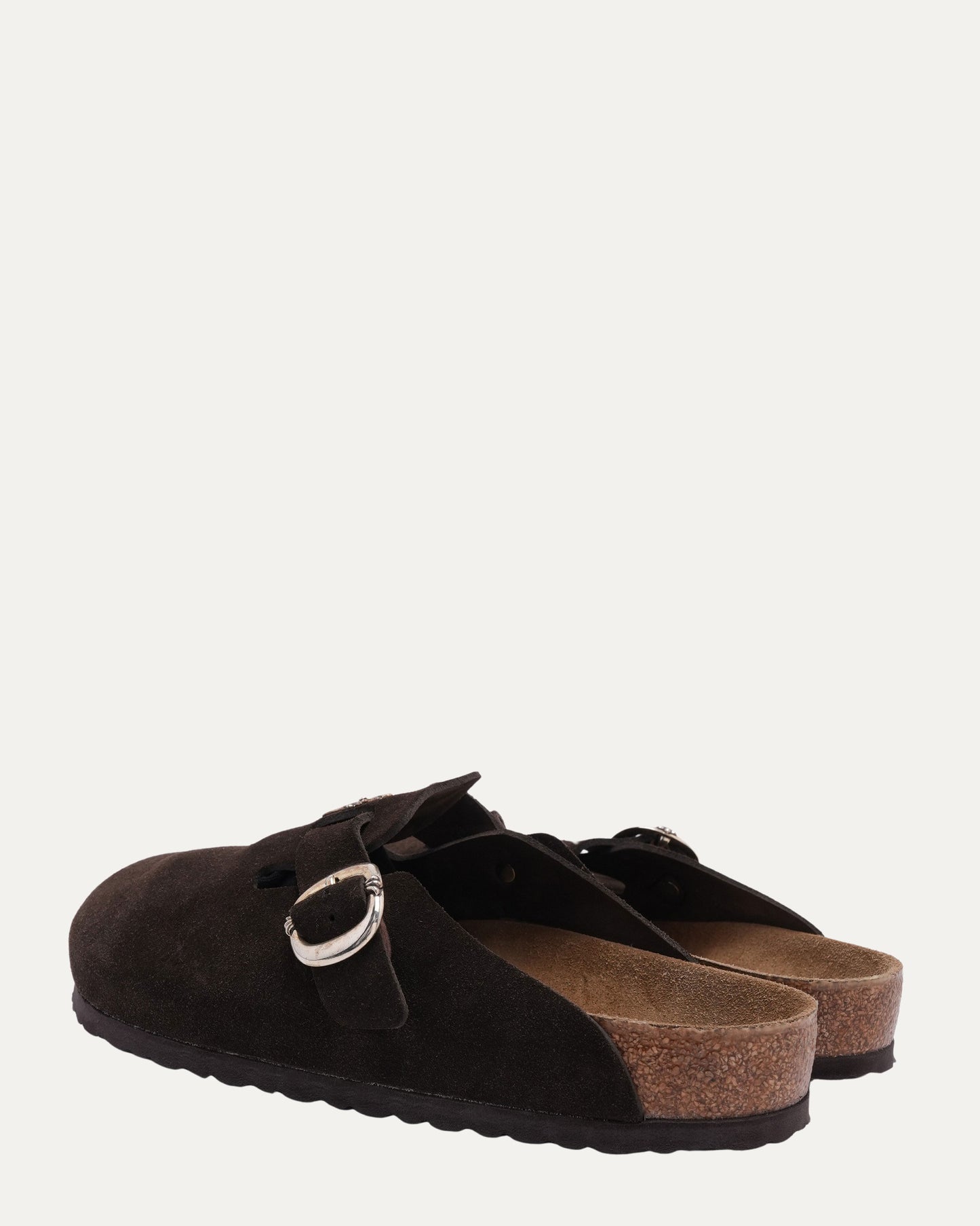 Cross Embellished Gunslinger Birkenstock Boston Clogs