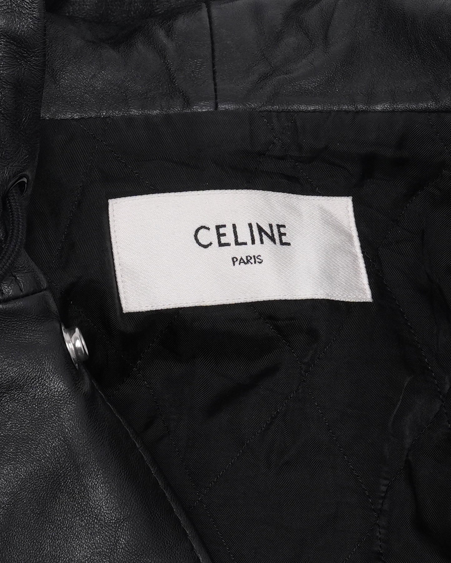 Hooded Leather Jacket