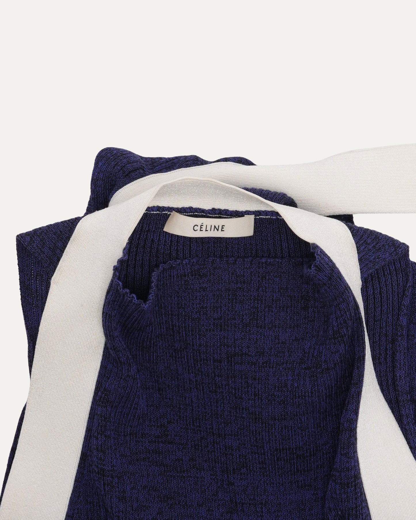 Ribbed Sleeveless Sweater