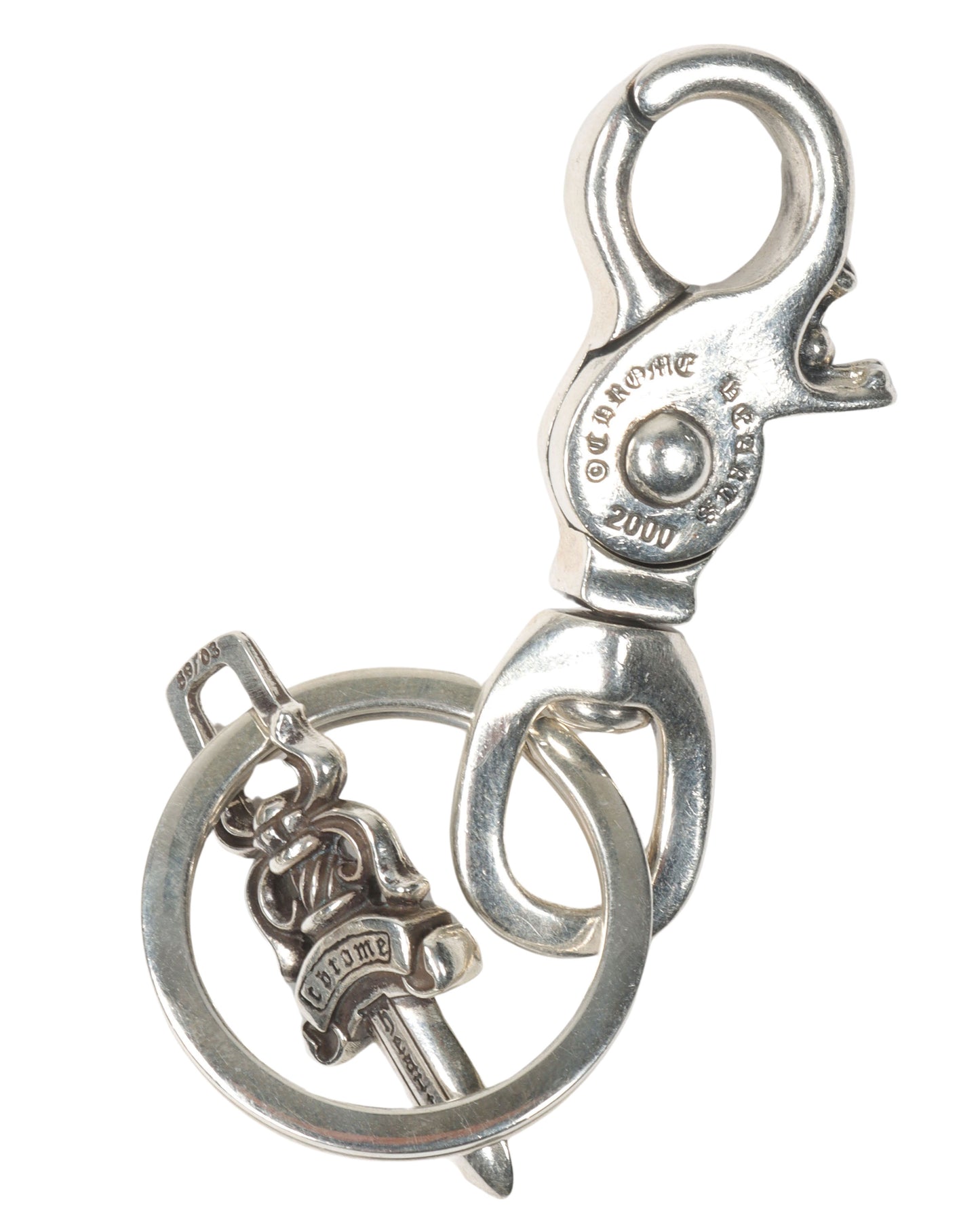 Belt Loop Key Clip w/ Dagger