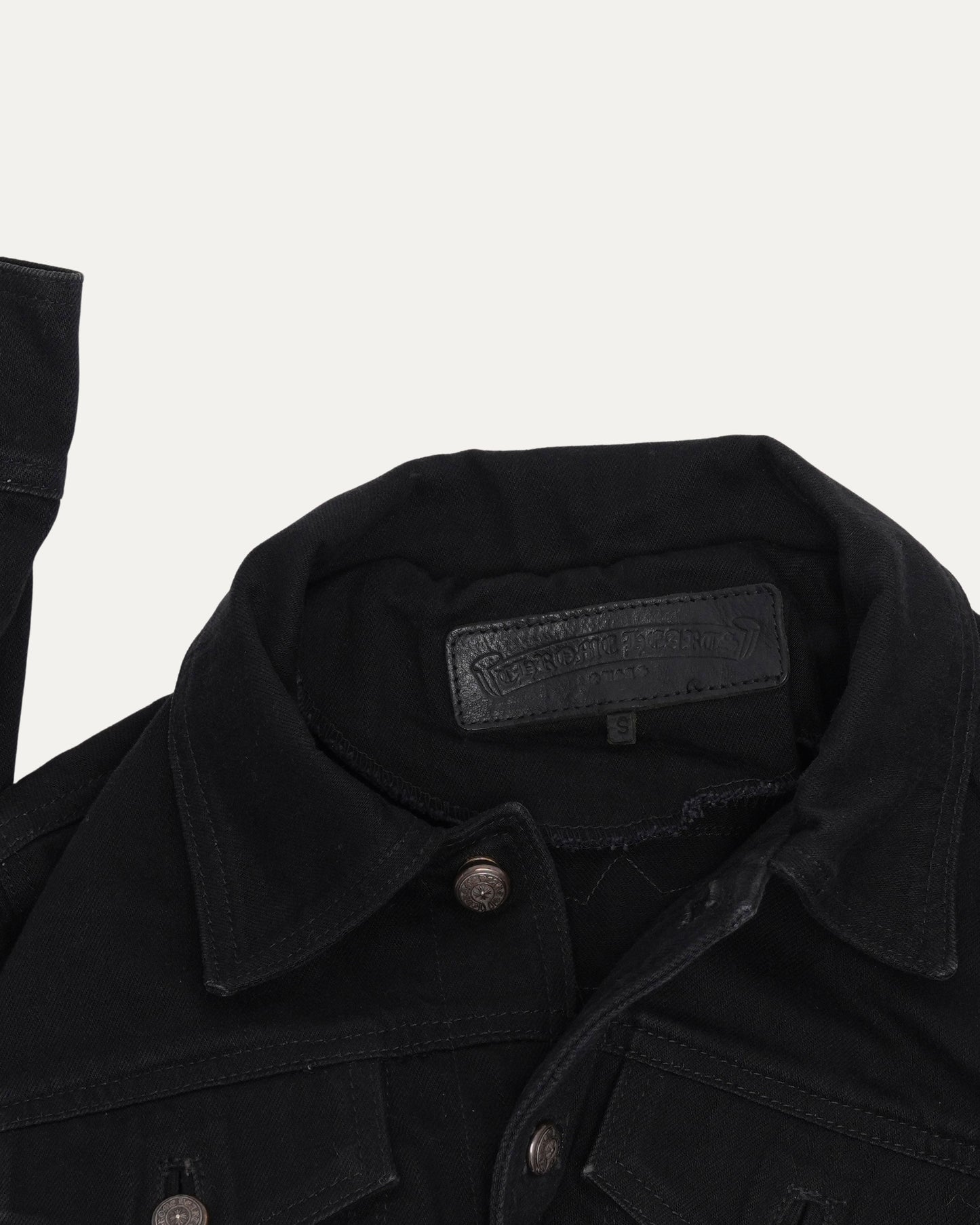 Hairy Cross Patch Denim Type 3 Trucker Jacket