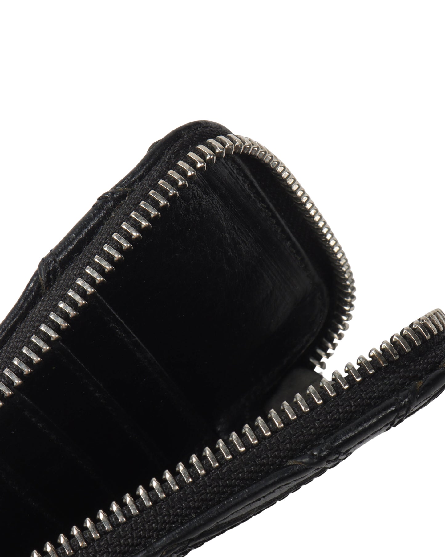 Cross Patch Zip Wallet