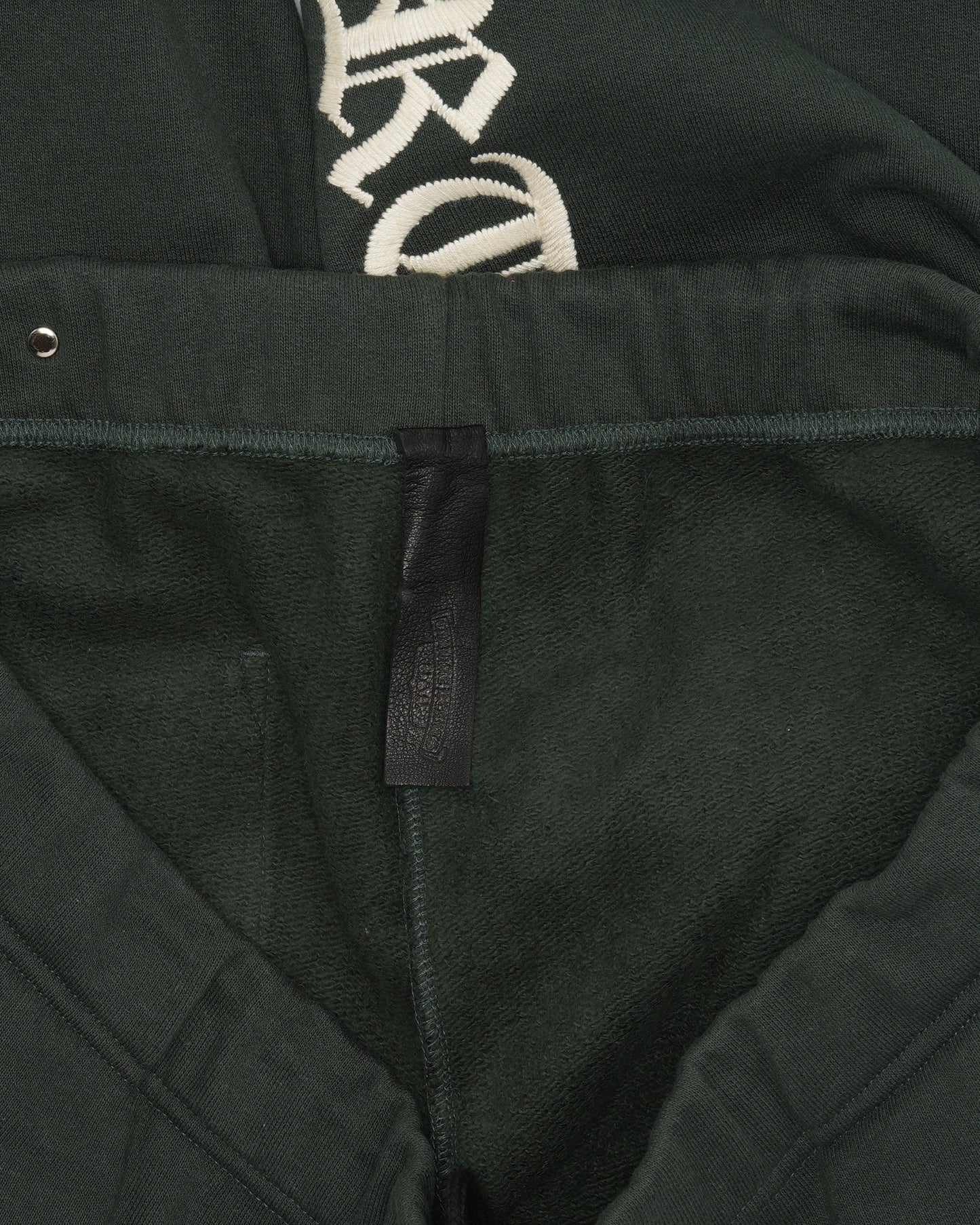 Embroidered Spellout Sweatpants