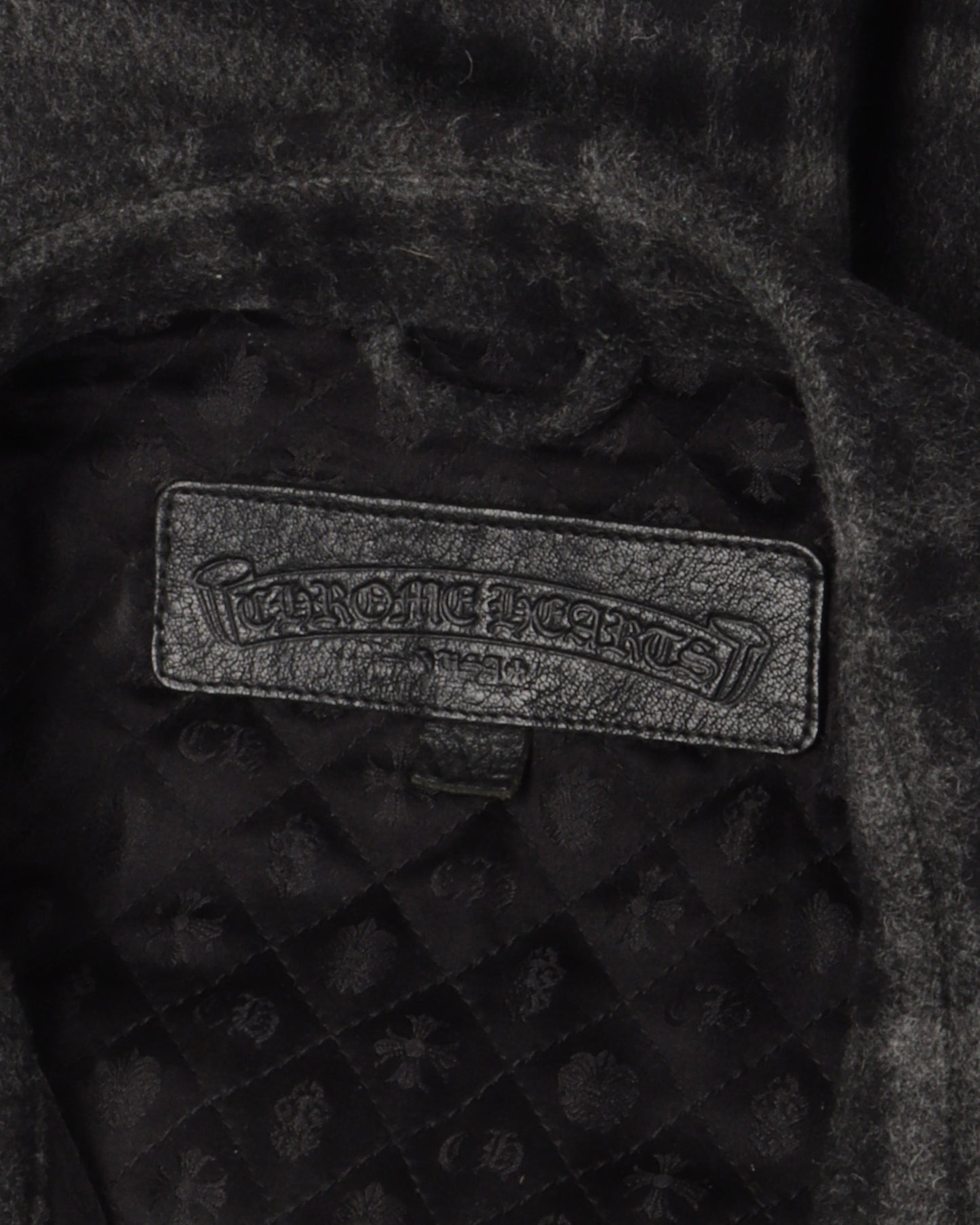 Cross Patch Padded Wool Flannel Shirt