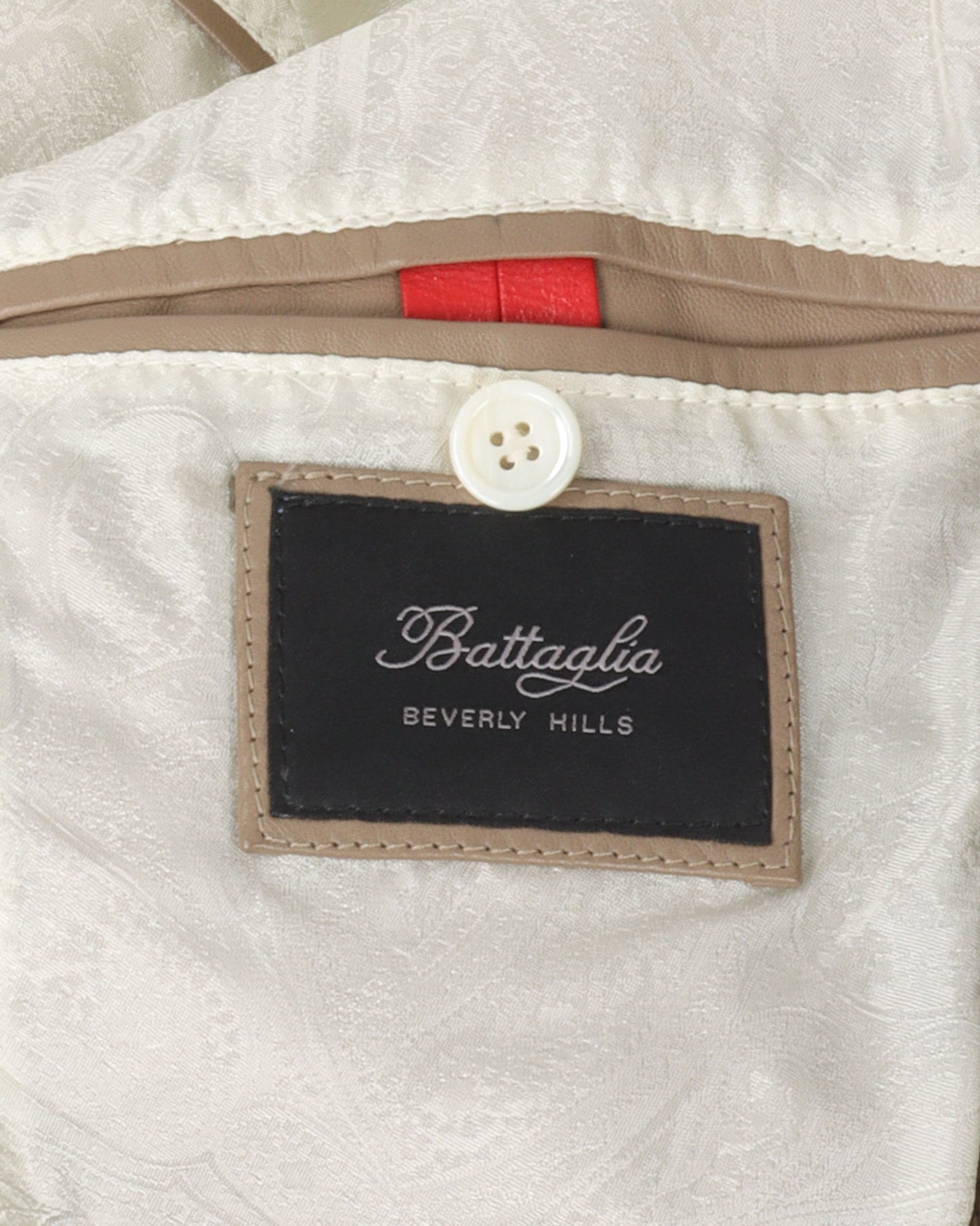 Zip Up Leather Jacket