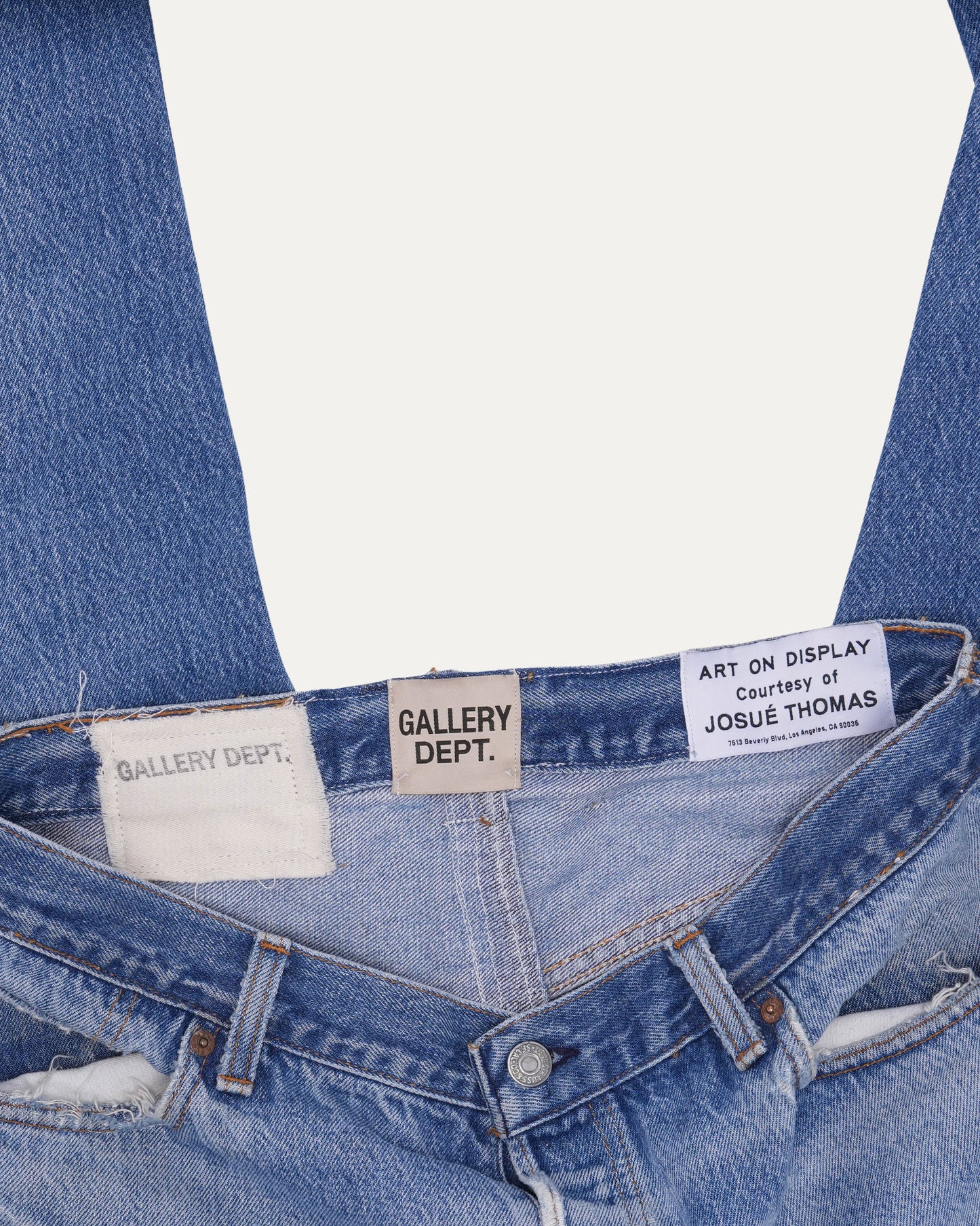 Distressed Levi's 501 Jeans