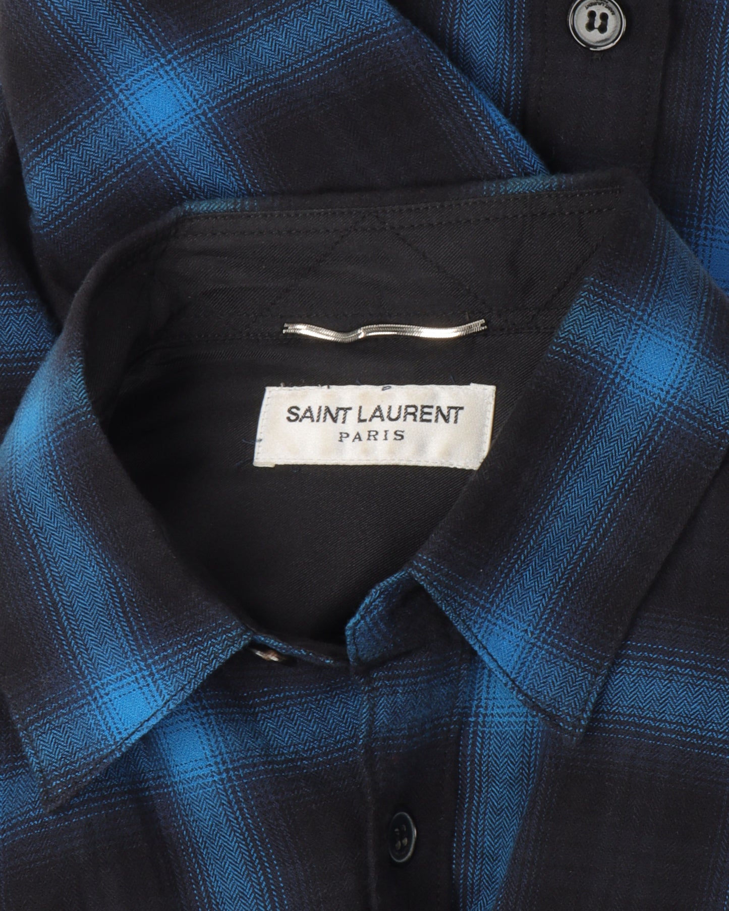 Silk Lined Plaid Flannel Shirt