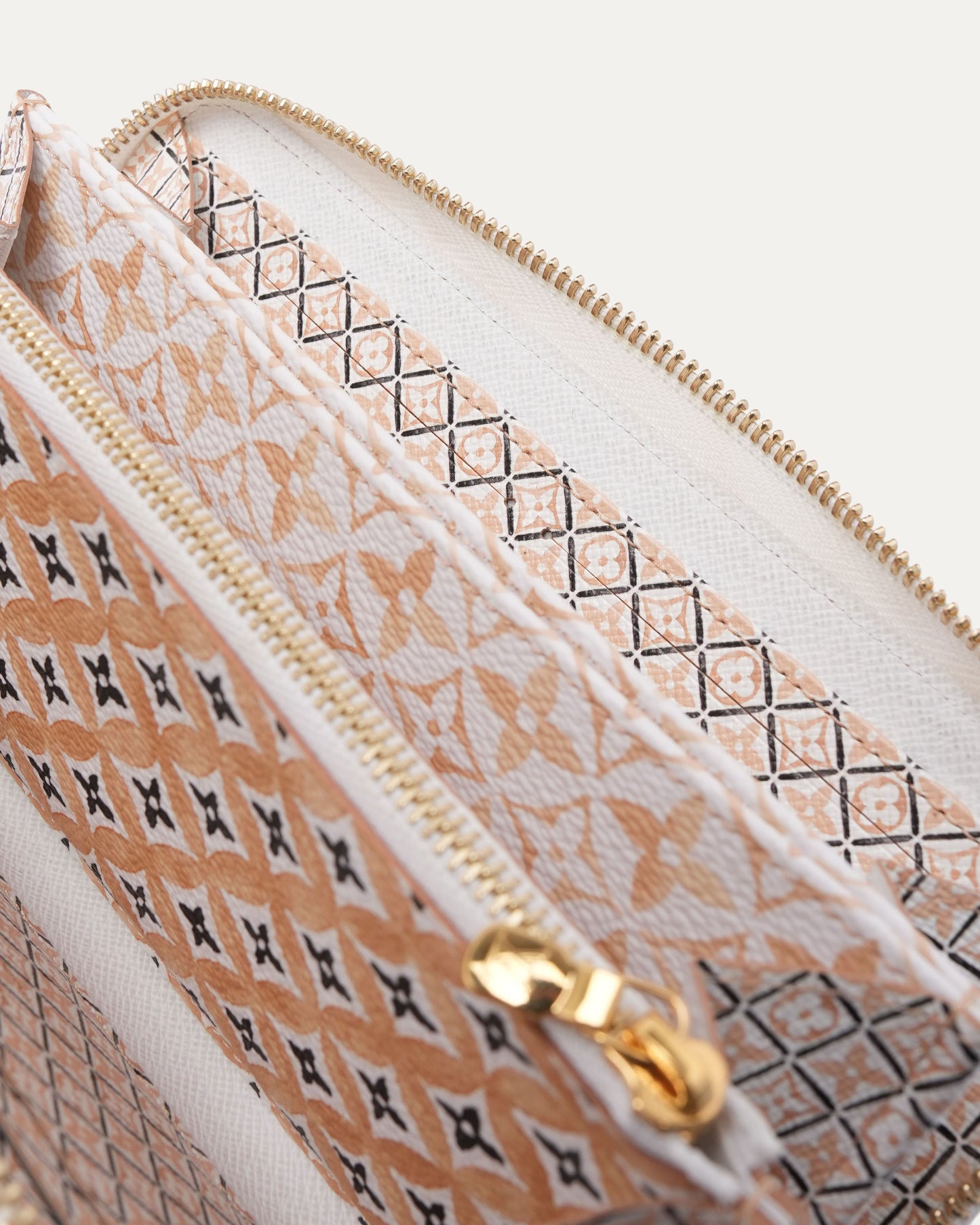 Spring in the City Monogram Zippy Wallet