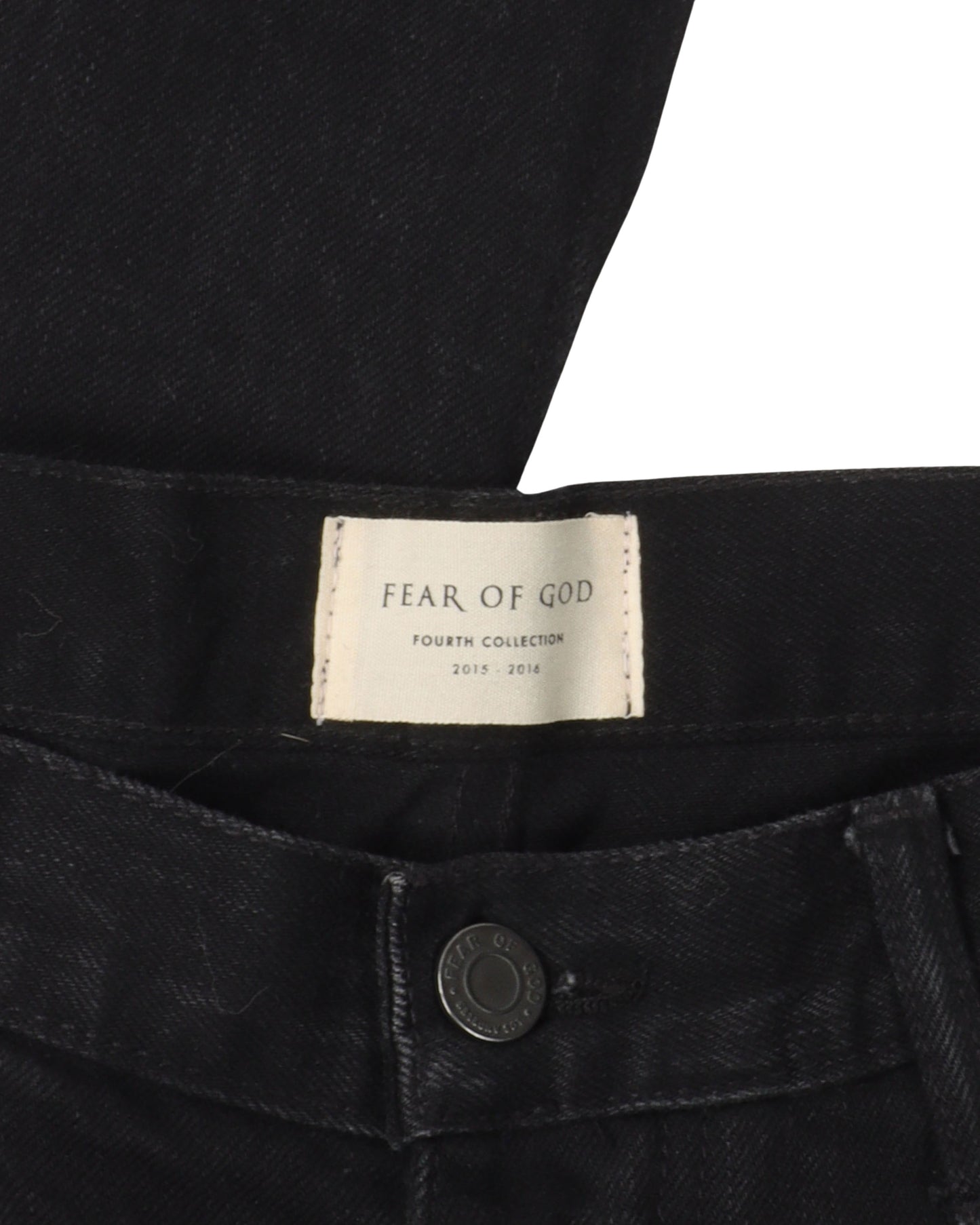 Fourth Collection Distressed Zipper Jeans