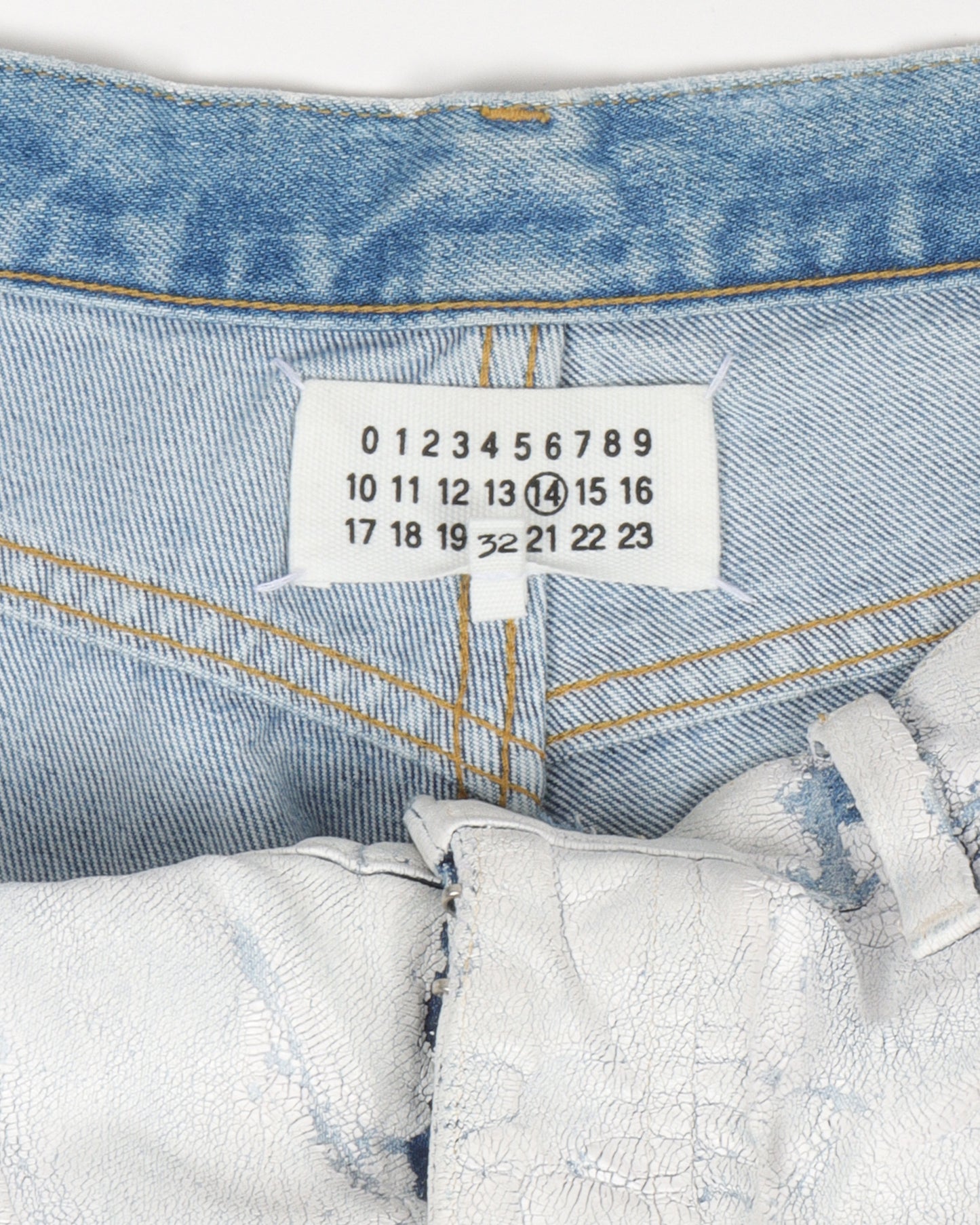 Painted Denim Jeans