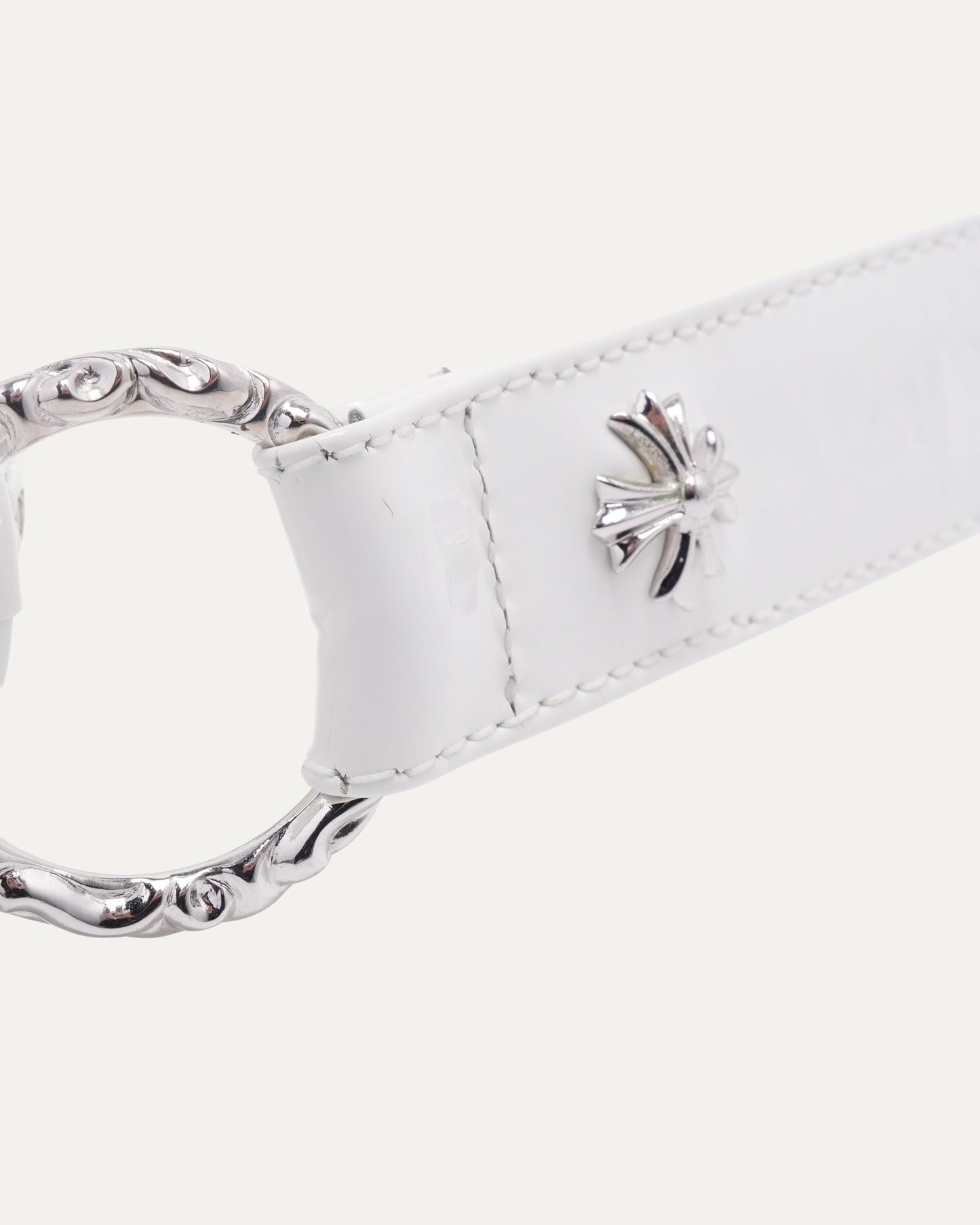 Patent Leather Dagger Embellished Chicken Nugget Bag