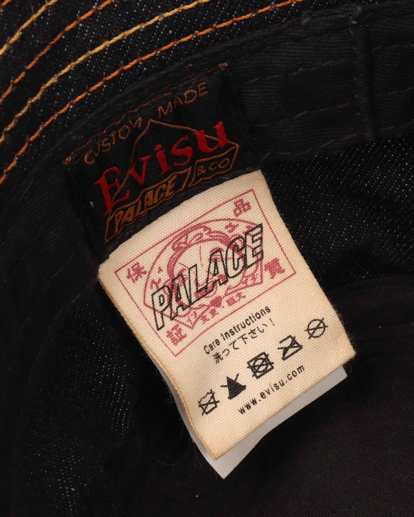 Evisu Denim Bucket Hat
