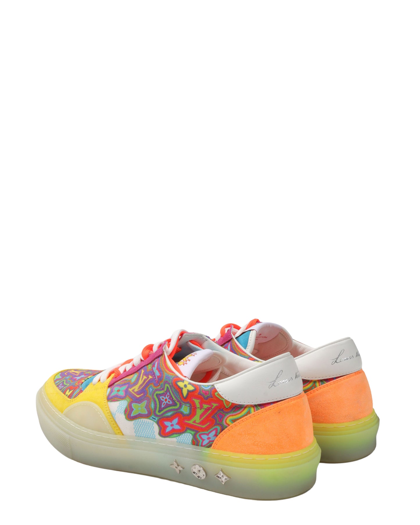 Ollie Psychedelic Monogram Sneakers