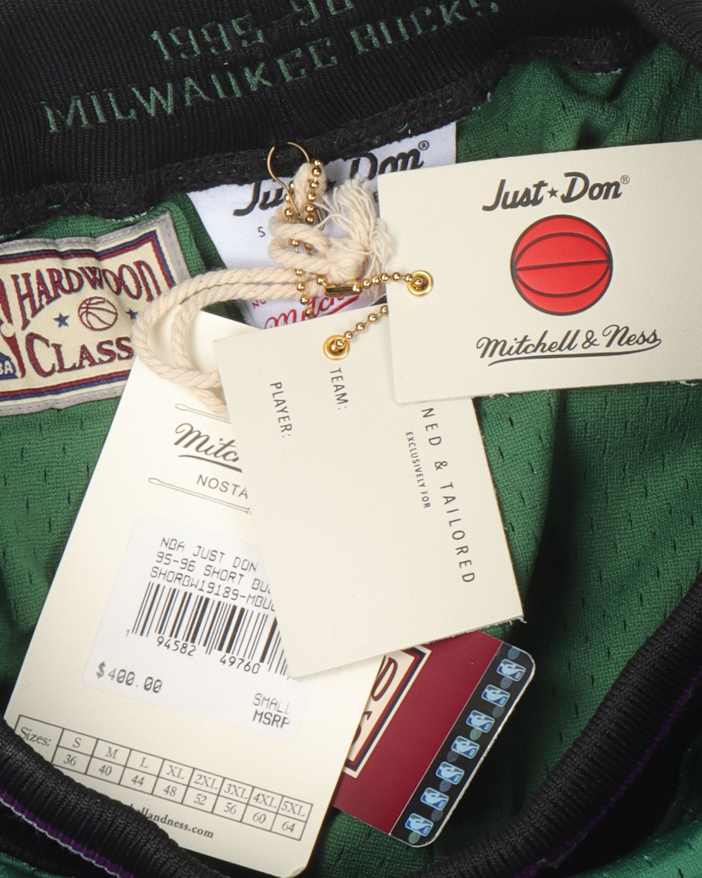 Mitchell & Ness Milwaukee Bucks Shorts