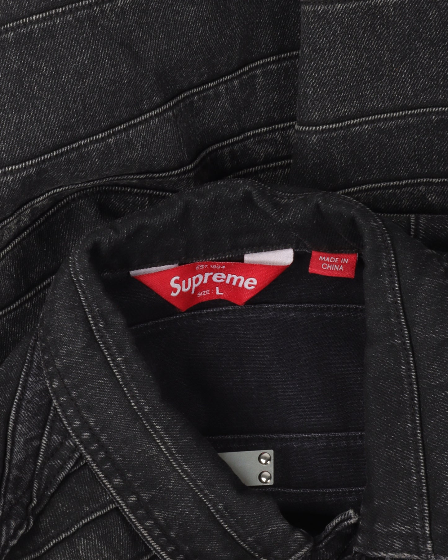 Layered Denim Jacket