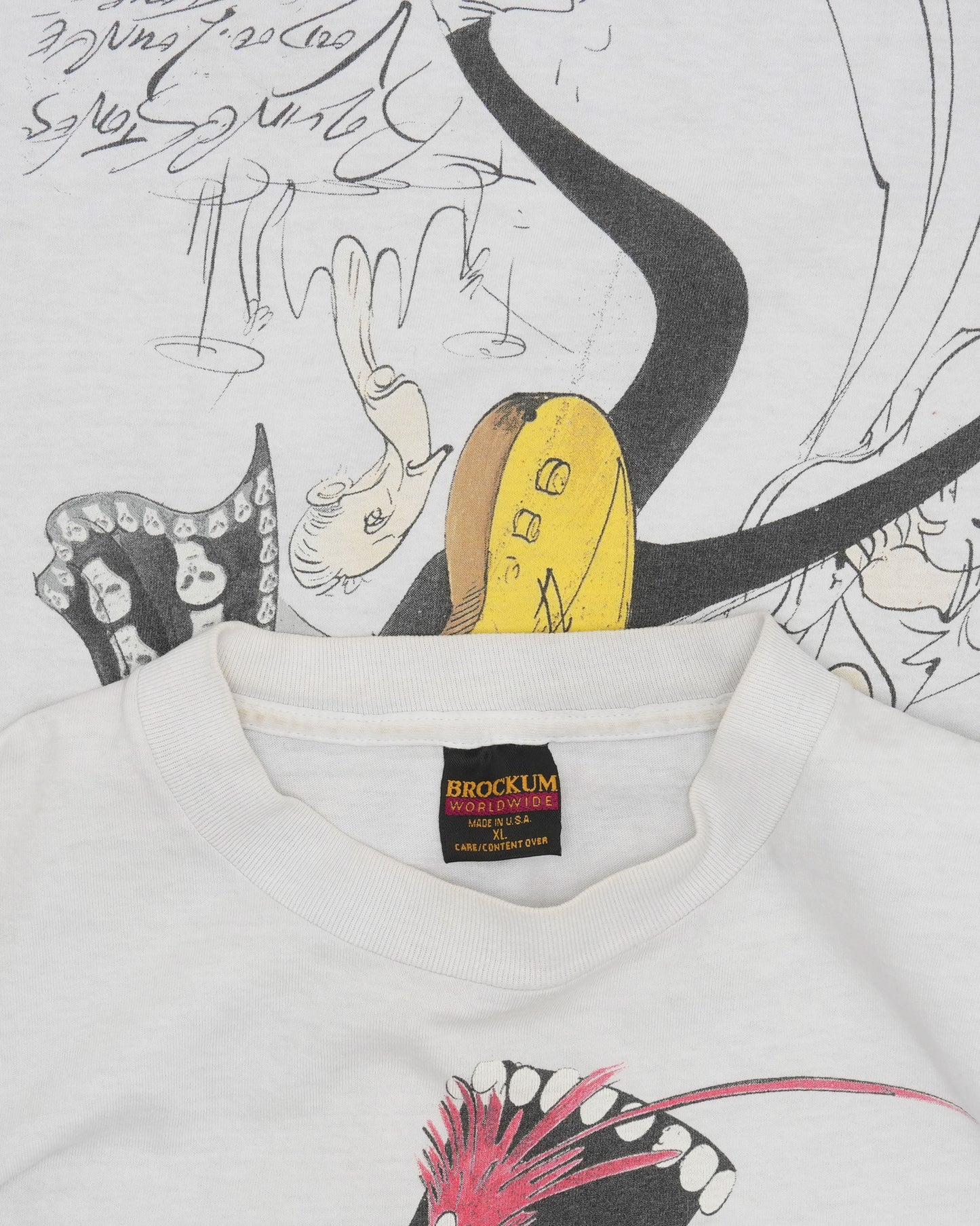 The Rolling Stones 1994 Voodoo Lounge Tour Gerald Scarfe T-Shirt