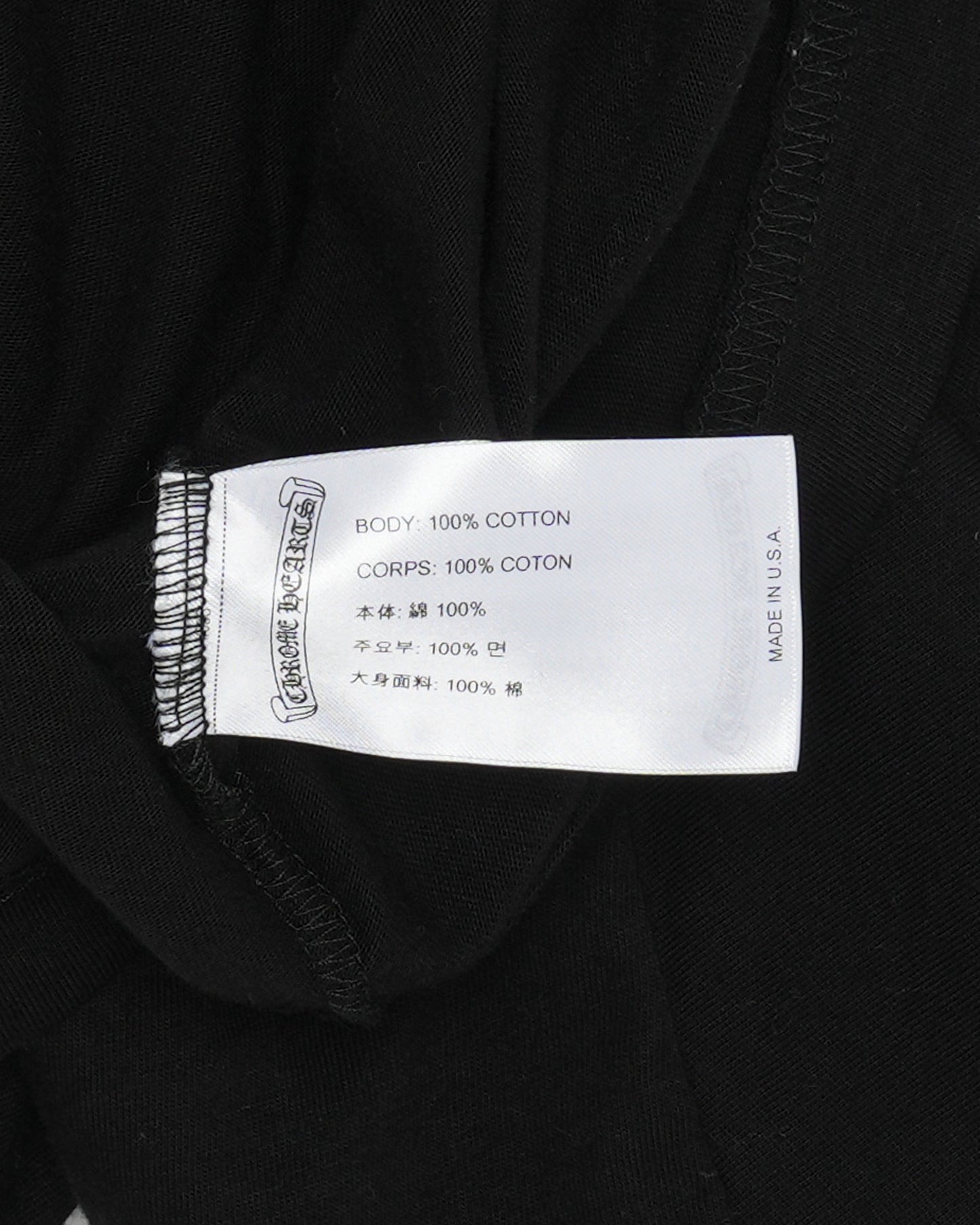 Scroll Logo Long Sleeve Pocket T-Shirt