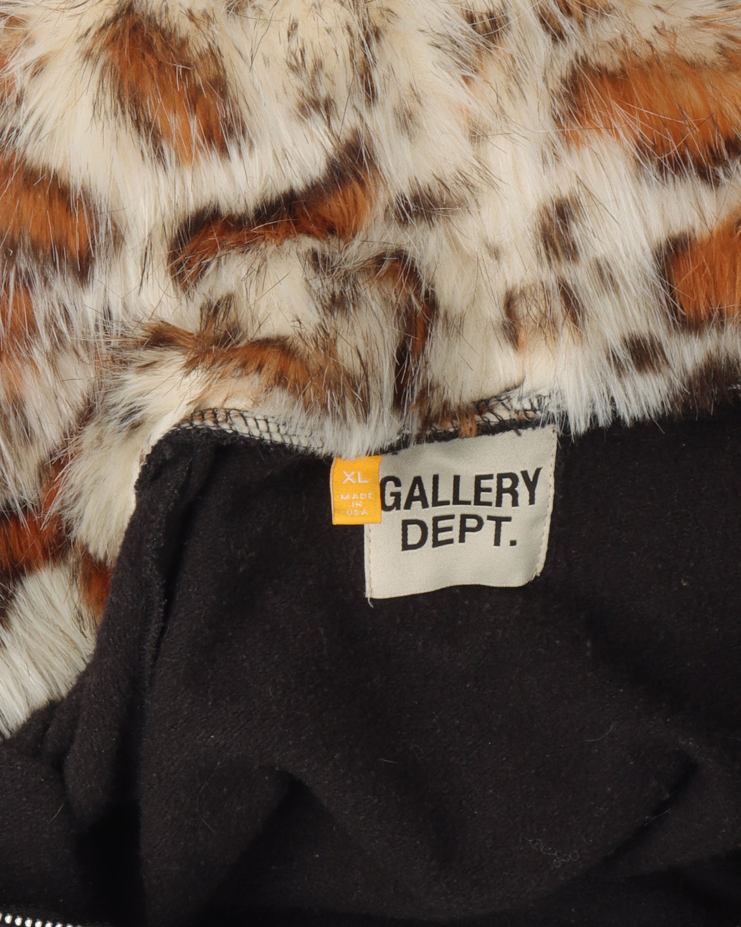 "Art That Kills" Fur Lined Zip Up Hoodie