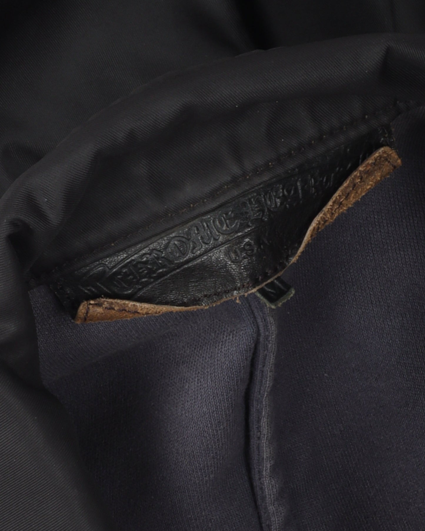 Cemetery Cross Patch Nylon Trucker Jacket