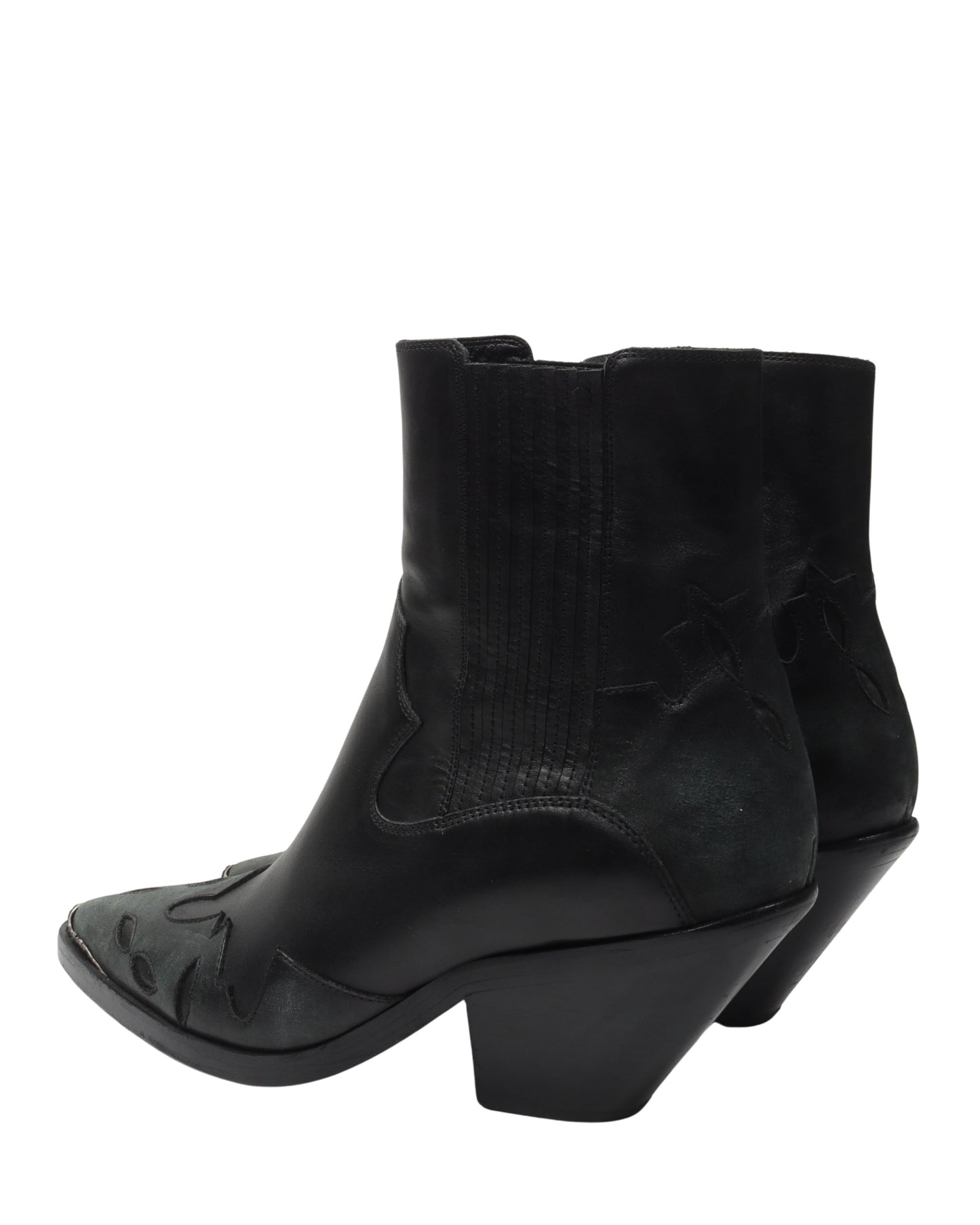 Metal Tip Midnight Cowboy Boots