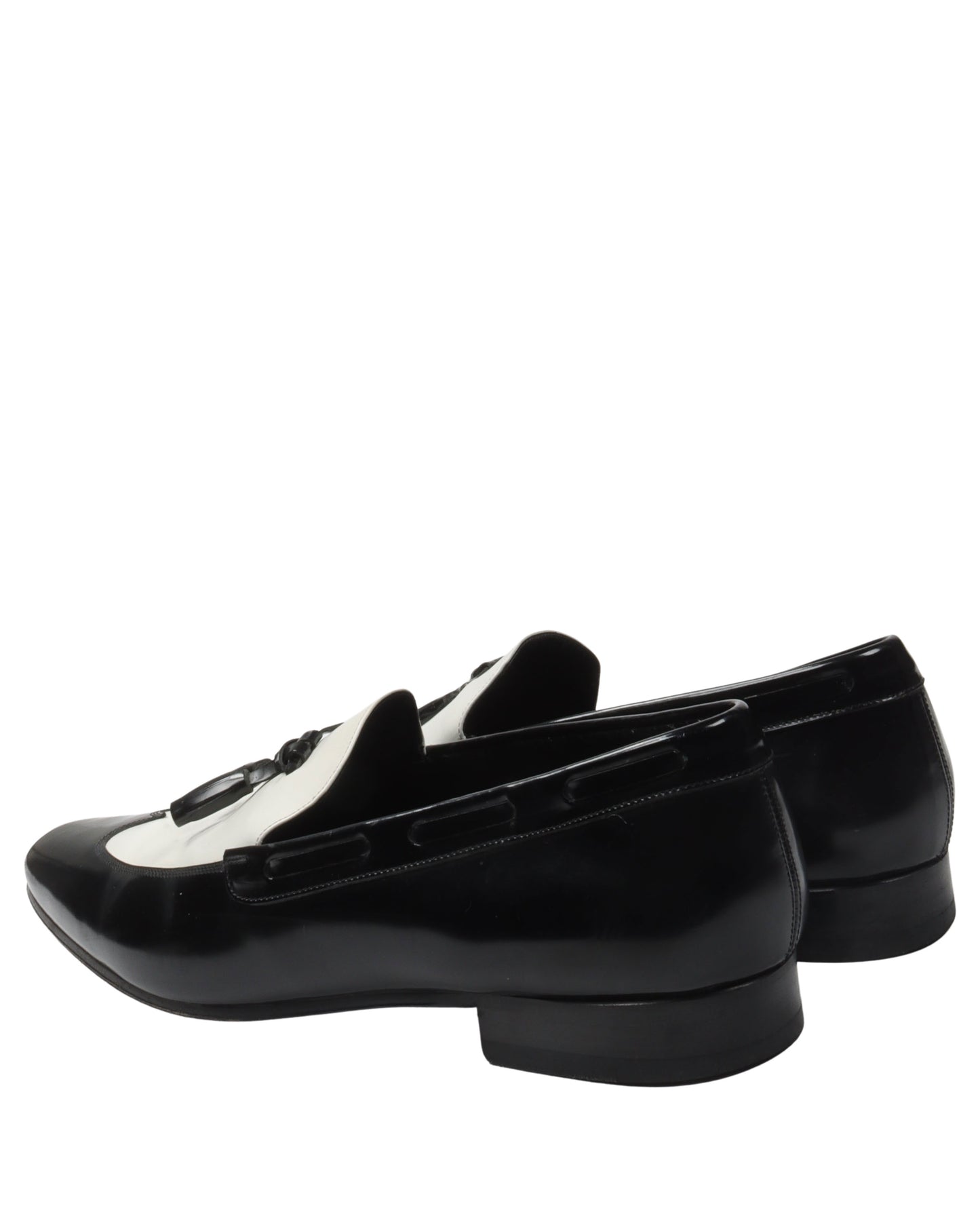 Patent Leather Tassel Loafers