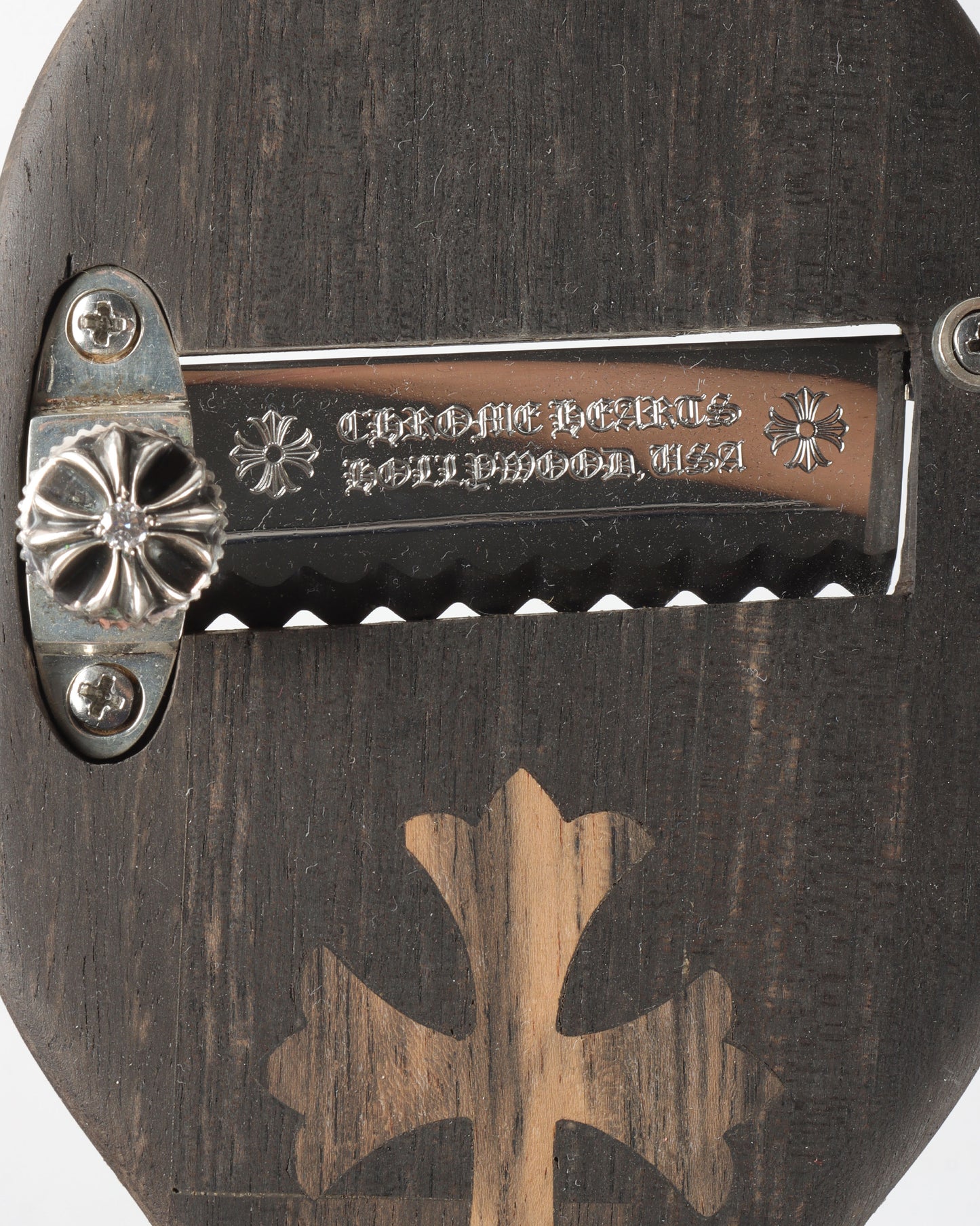 Ebony Wood Truffle Cutter