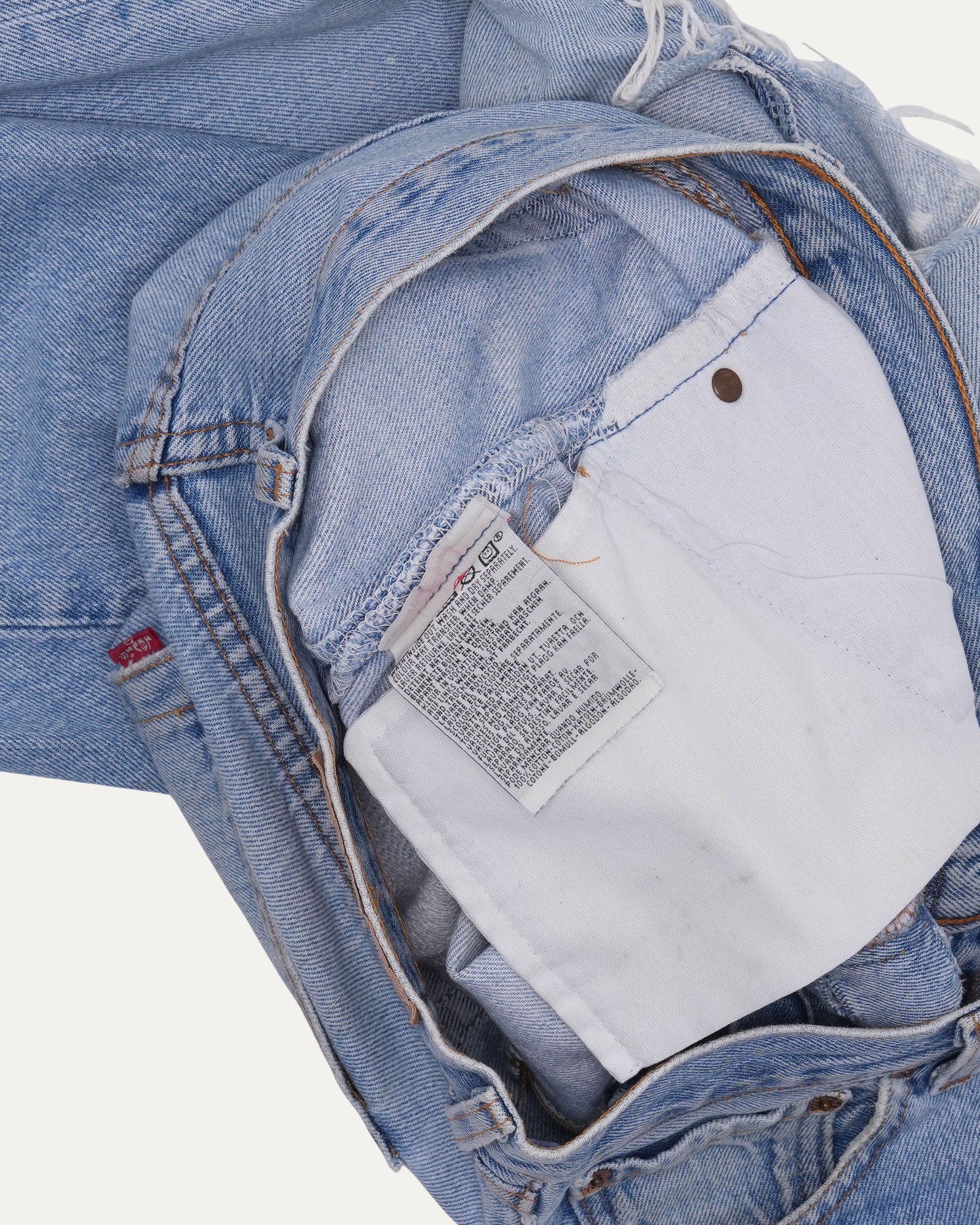 Distressed Levi's 501 Jeans
