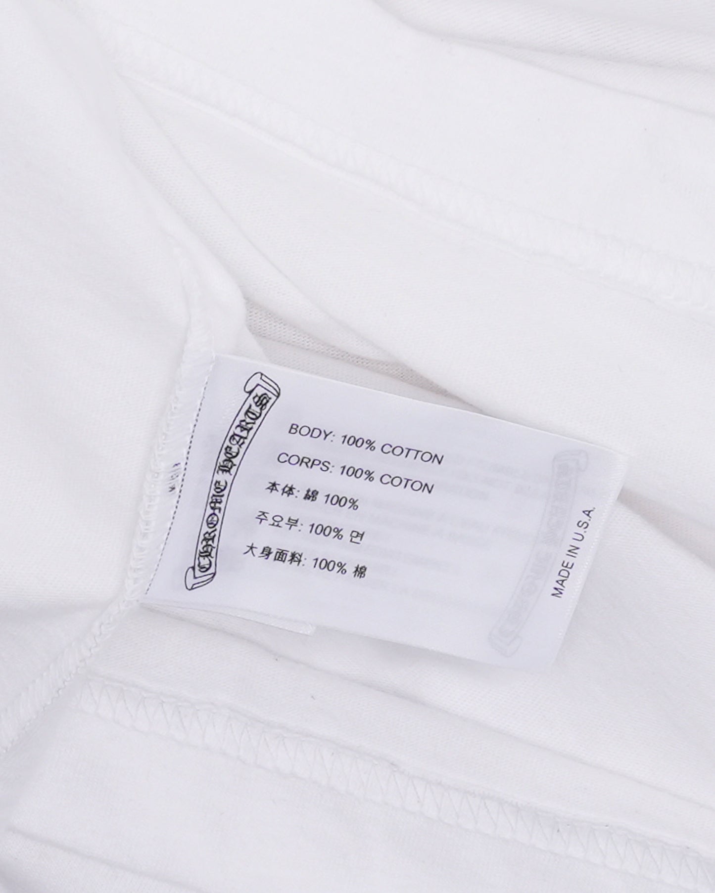 Neck Logo Long Sleeve T-Shirt