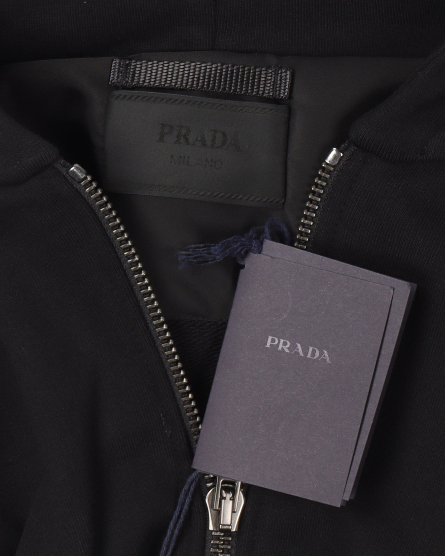 Runway Crystal Zip Up Hoodie