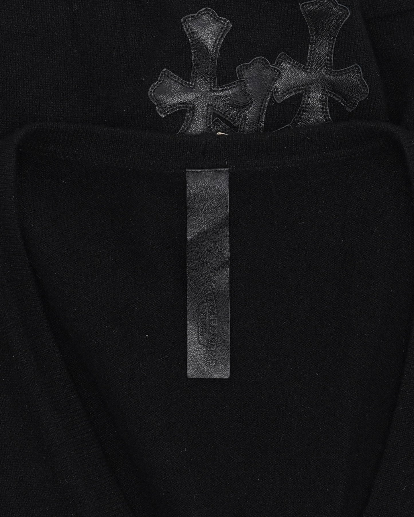 Cross Patch Cashmere Cardigan