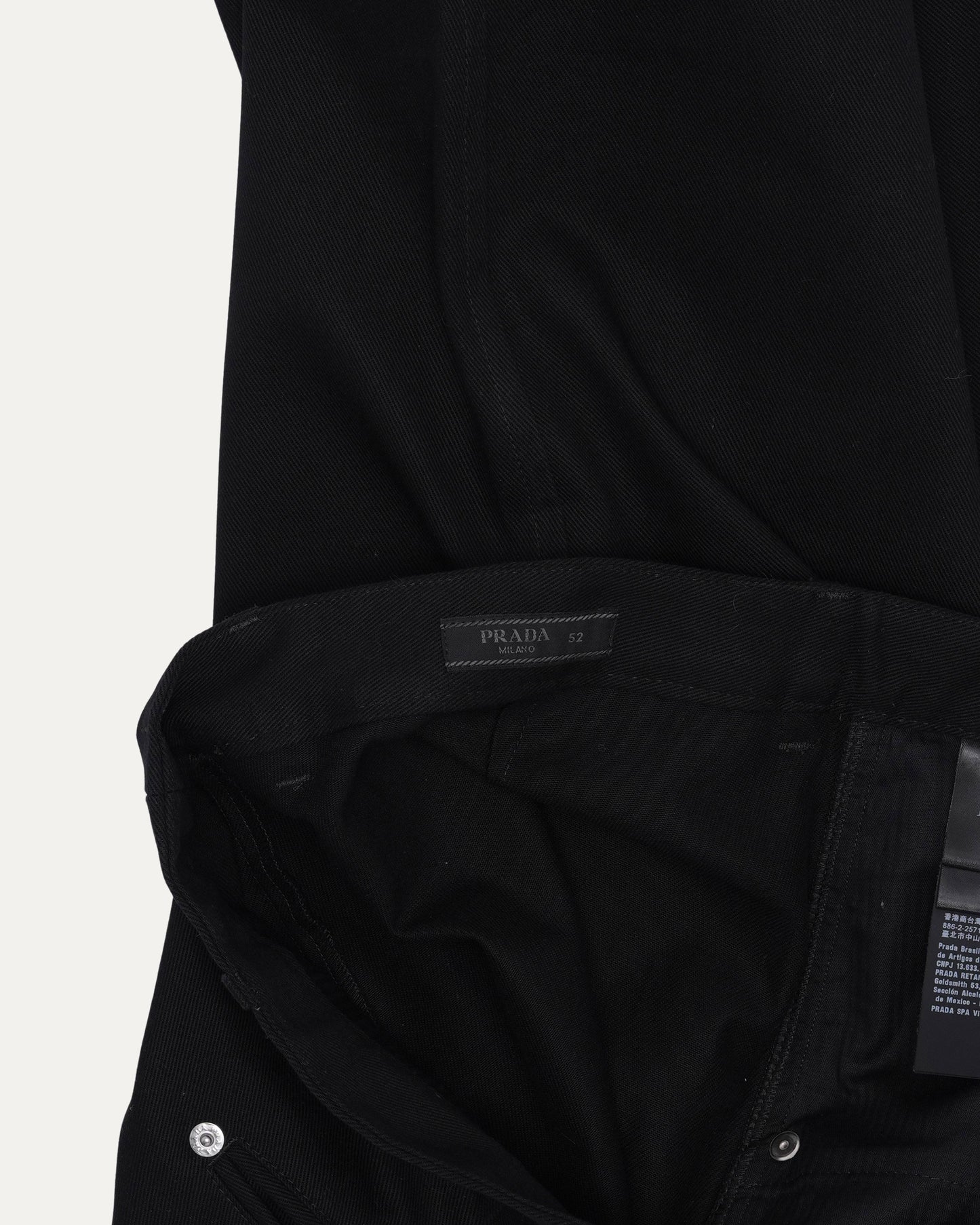 Cotton Twill Trousers