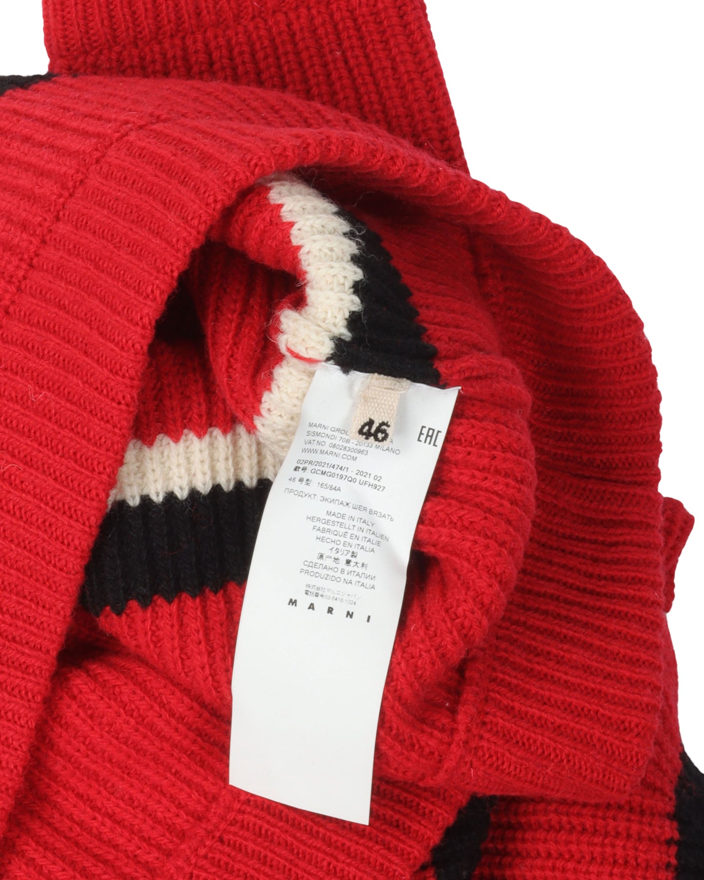 Striped Knit Sweater