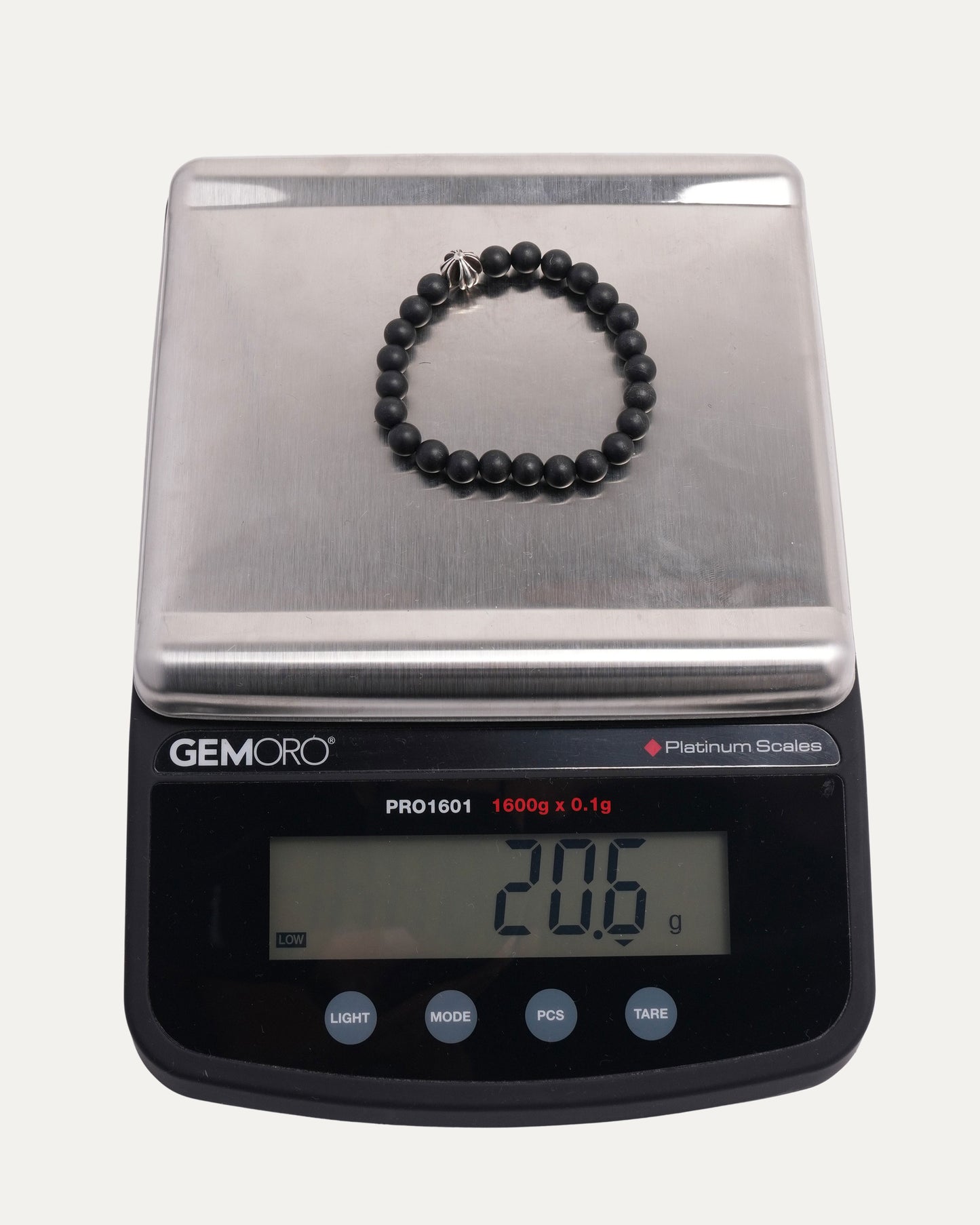 6mm Plus Cross Bead Bracelet