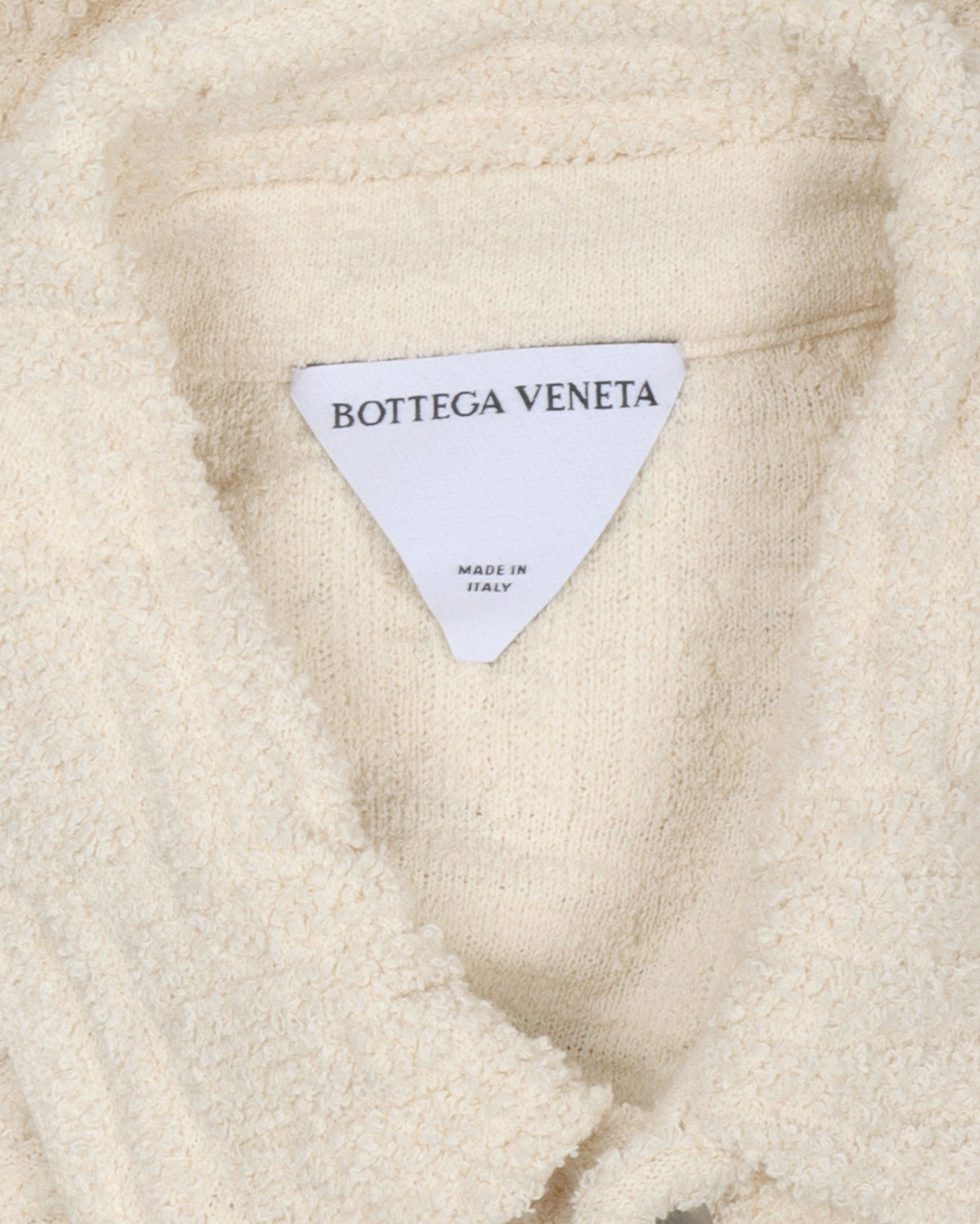 Terry Cloth Long Sleeve Shirt