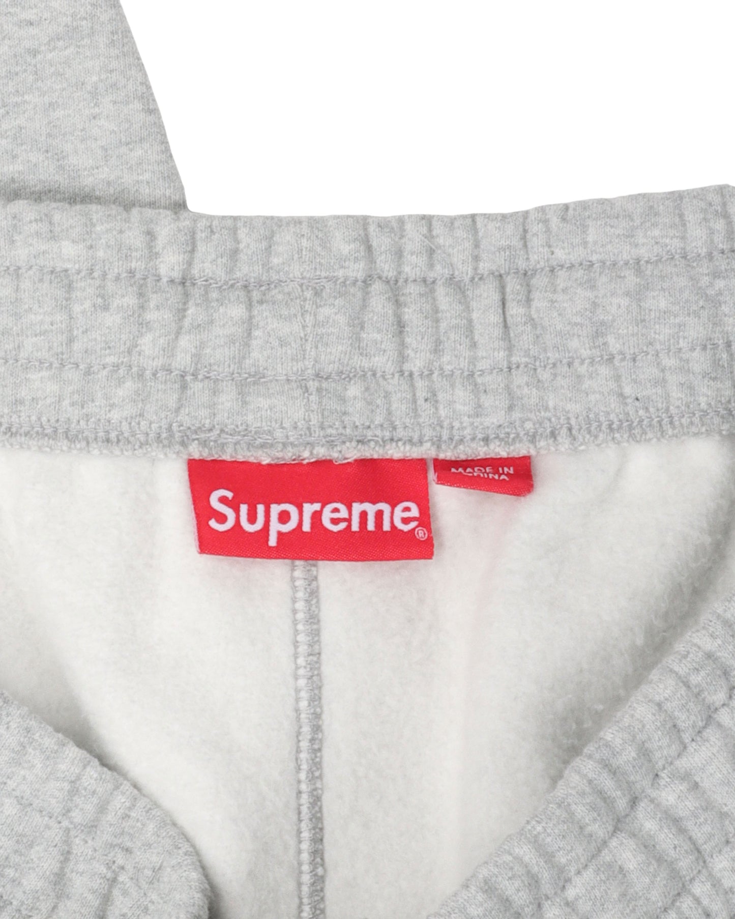 Satin Appliqué Sweatpants