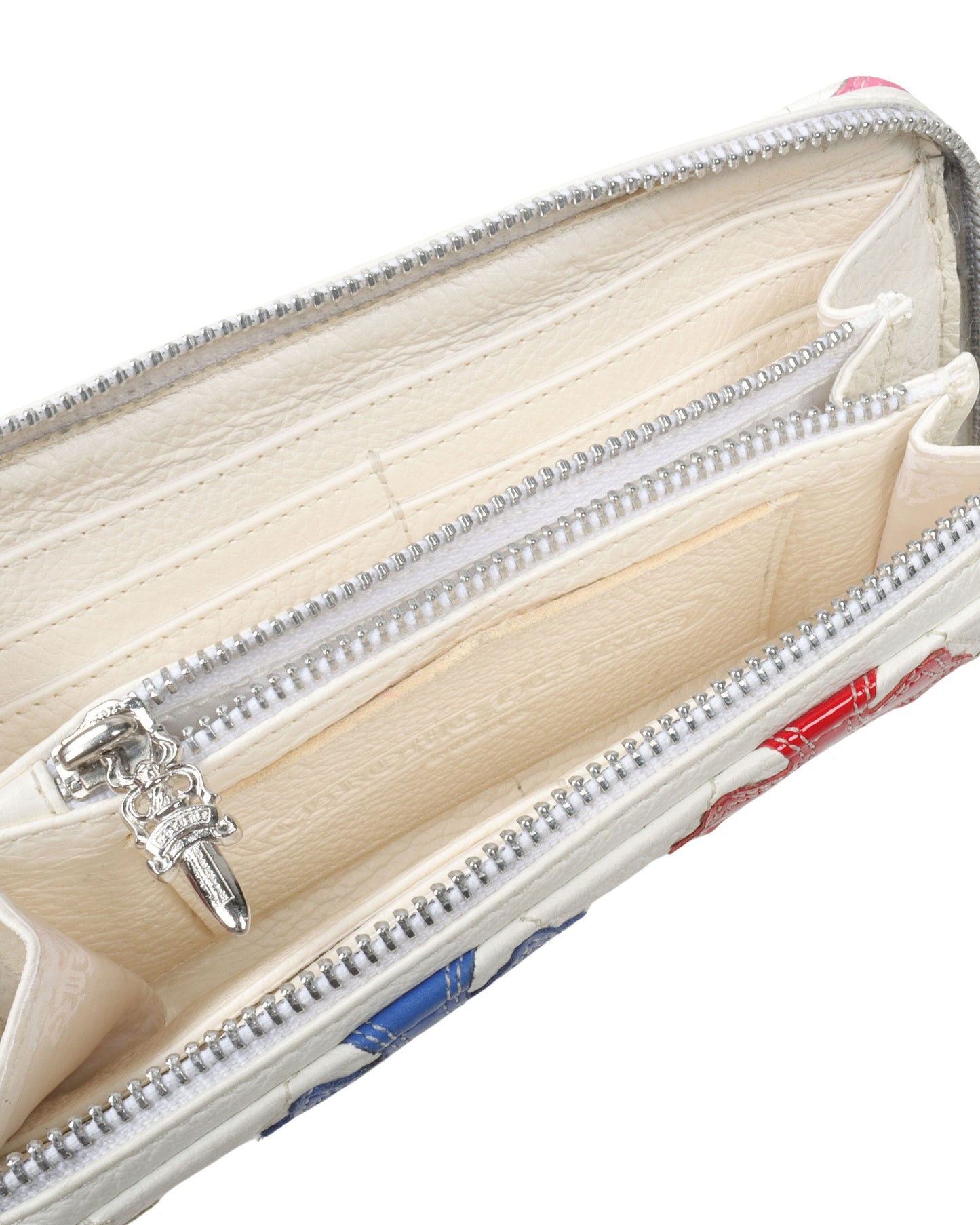 Quilted Cross Patch Wallet