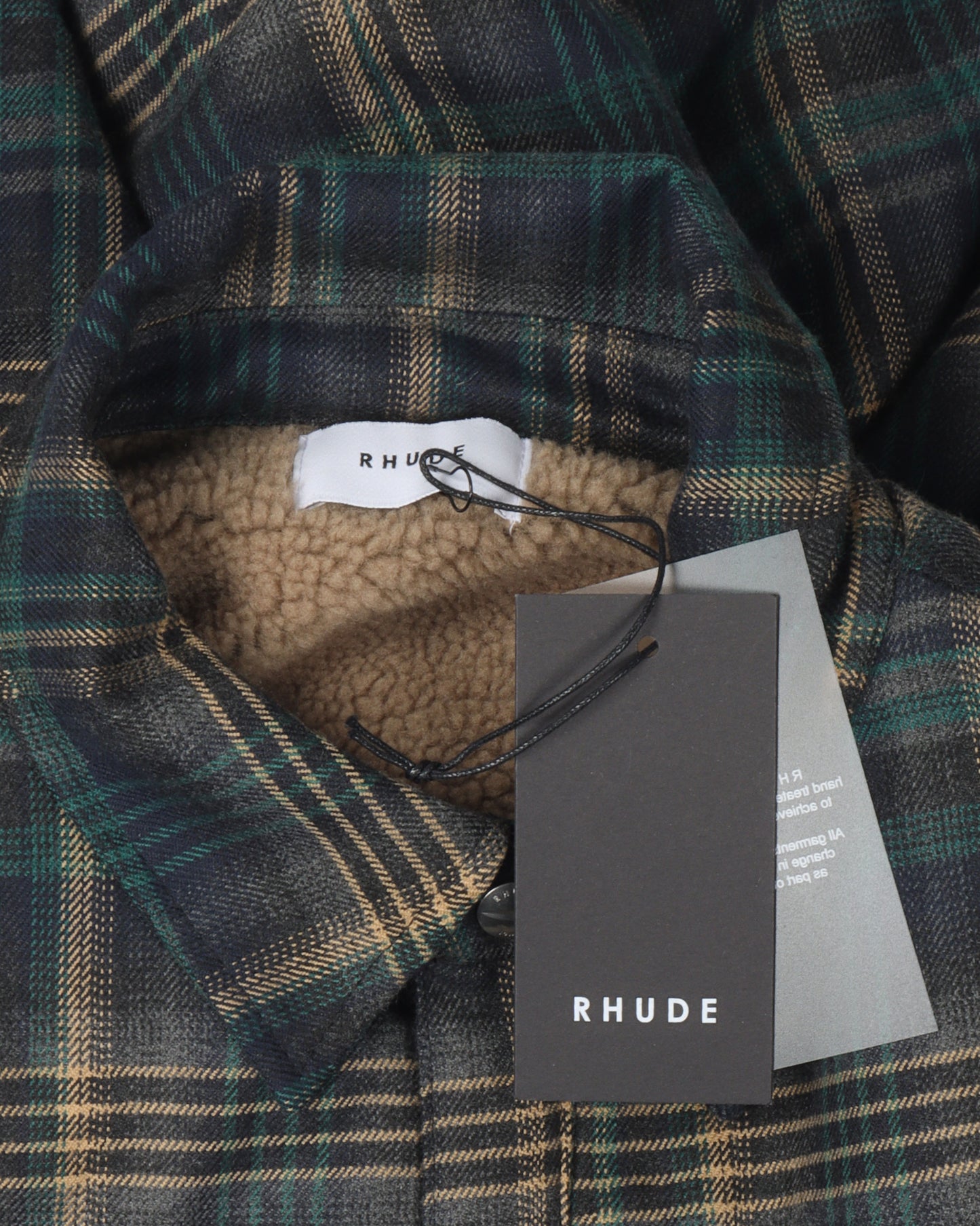 Fleece Lined Flannel Jacket