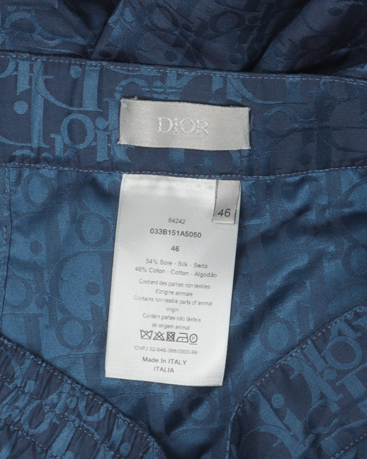 Silk Monogram Pant