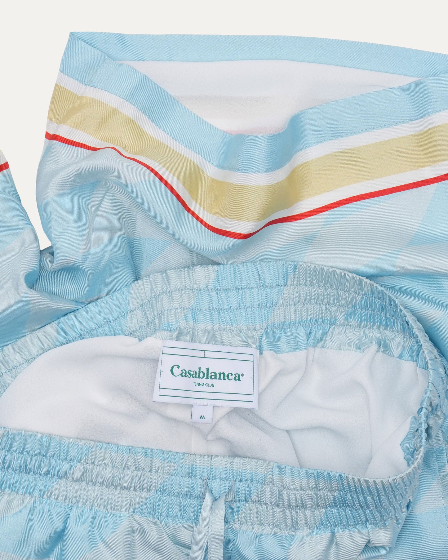 Damiers Et Cygne Silk Shorts