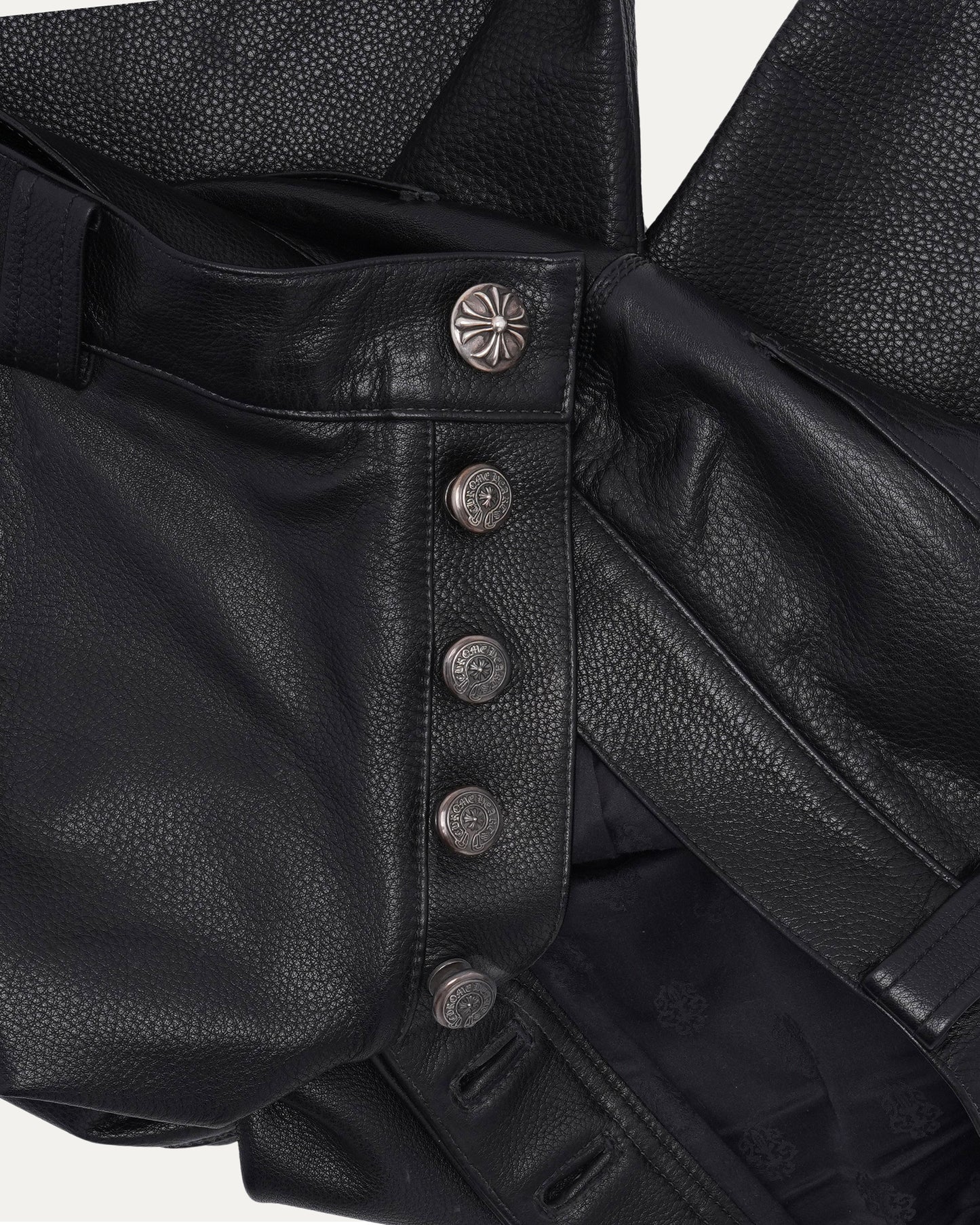 Fleur Knee Leather Pants