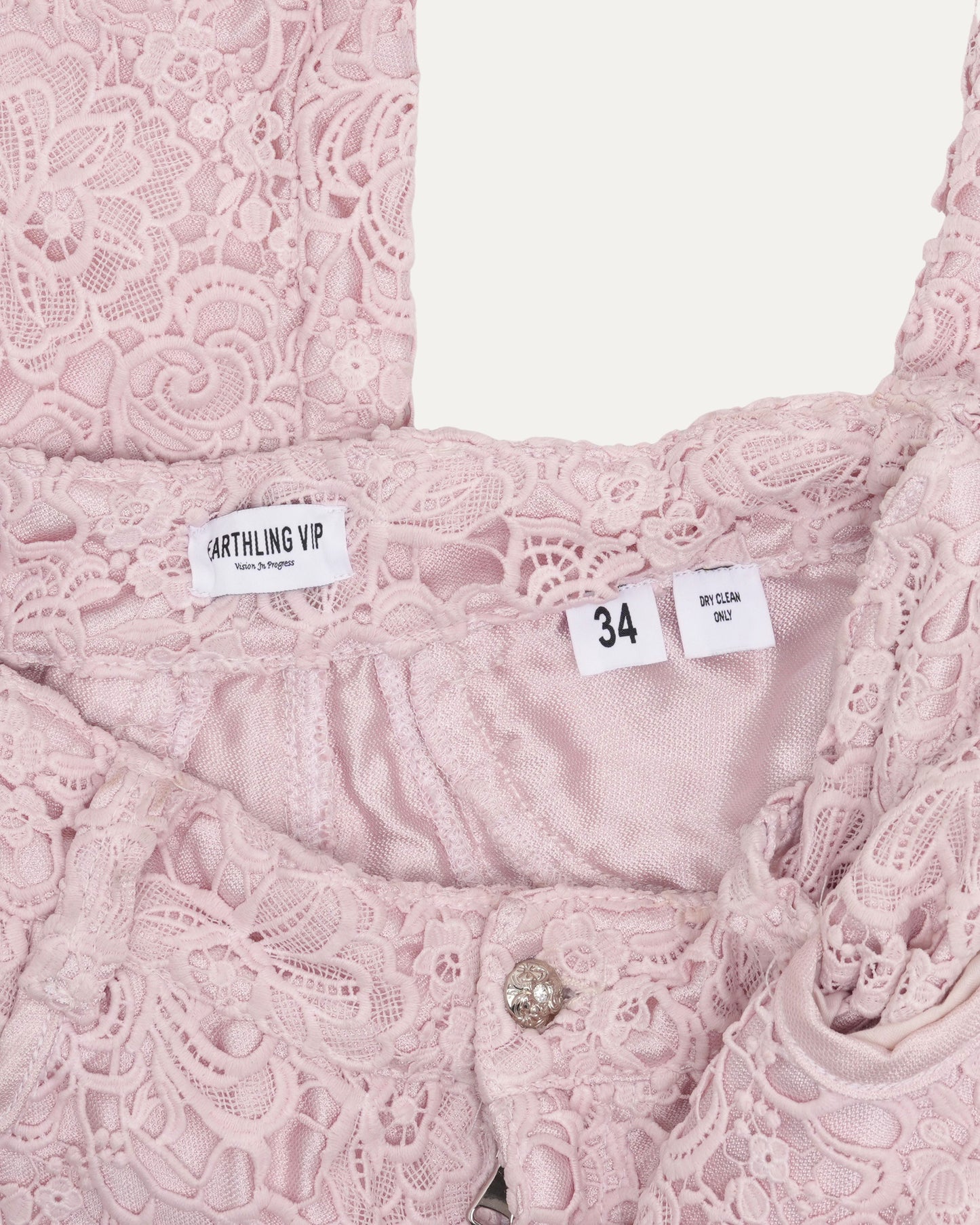 Lace Covered Cargo Convertible Pants