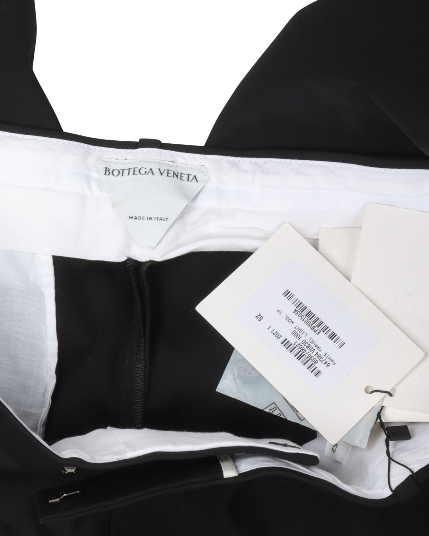 Tapered Wool Trousers