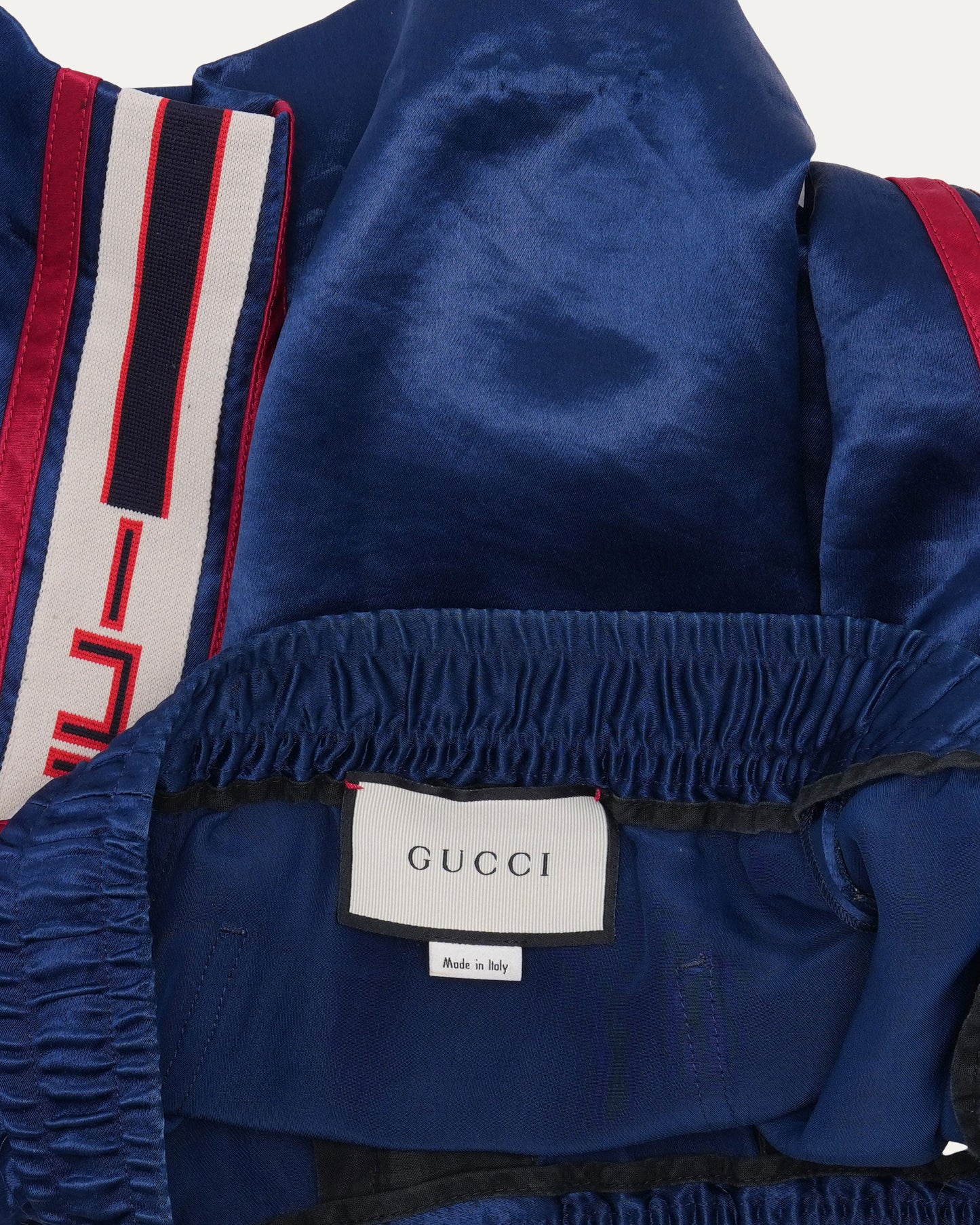 Logo Tape Acetate Shorts