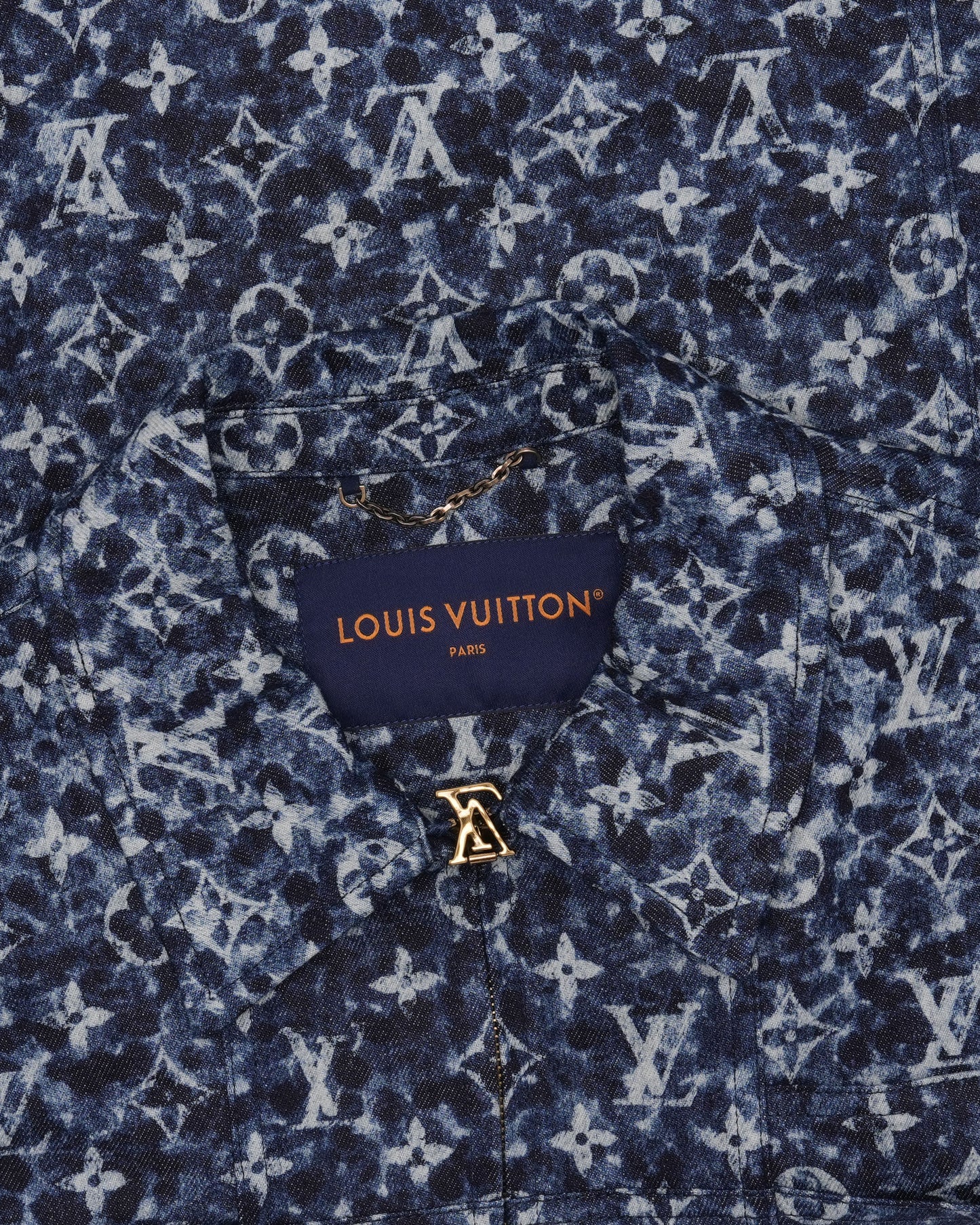 Denim Monogram Workwear Jacket