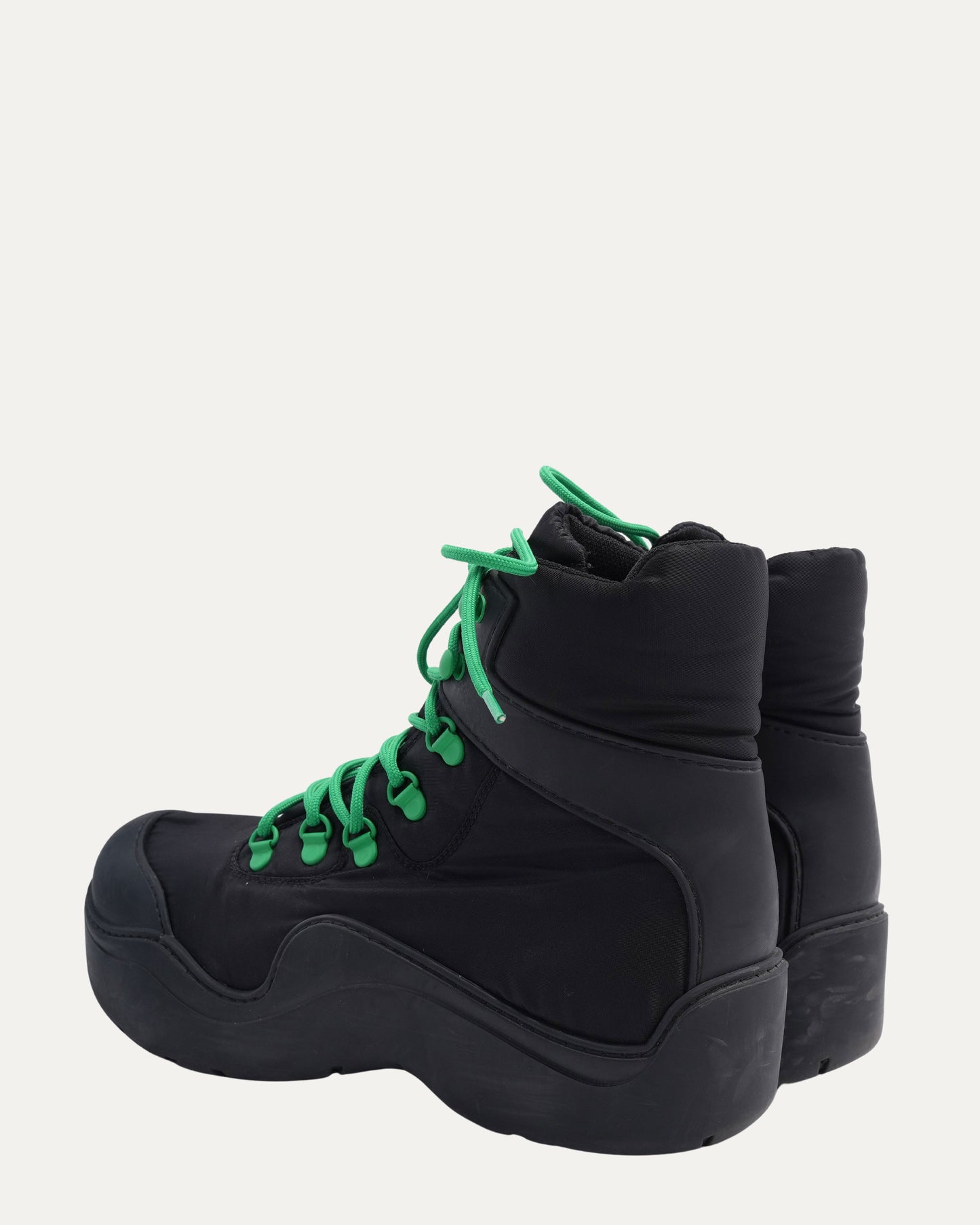 Technical Fabric Rubber Puddle Bomber Boots