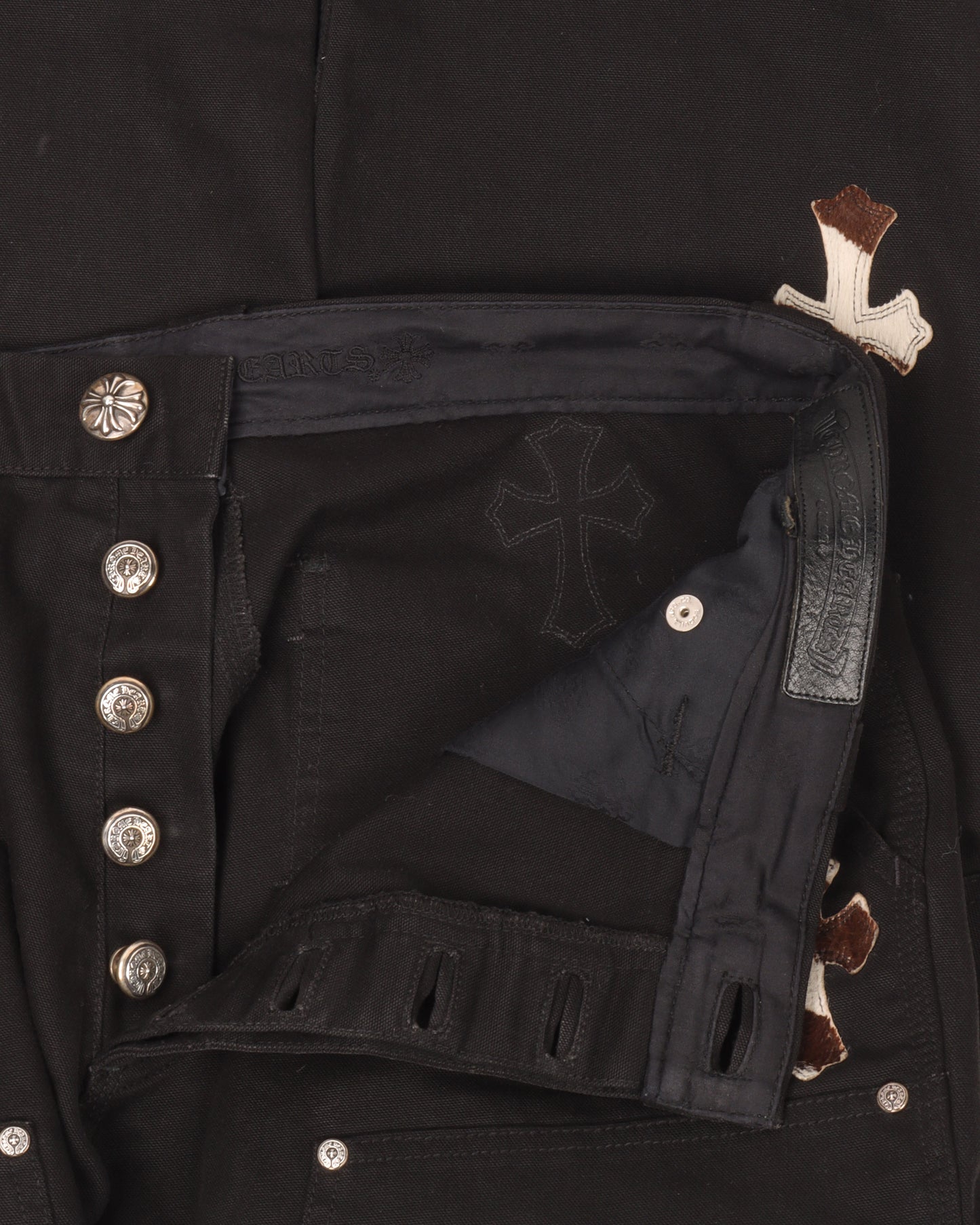 Cow Patch Double Knee Pants